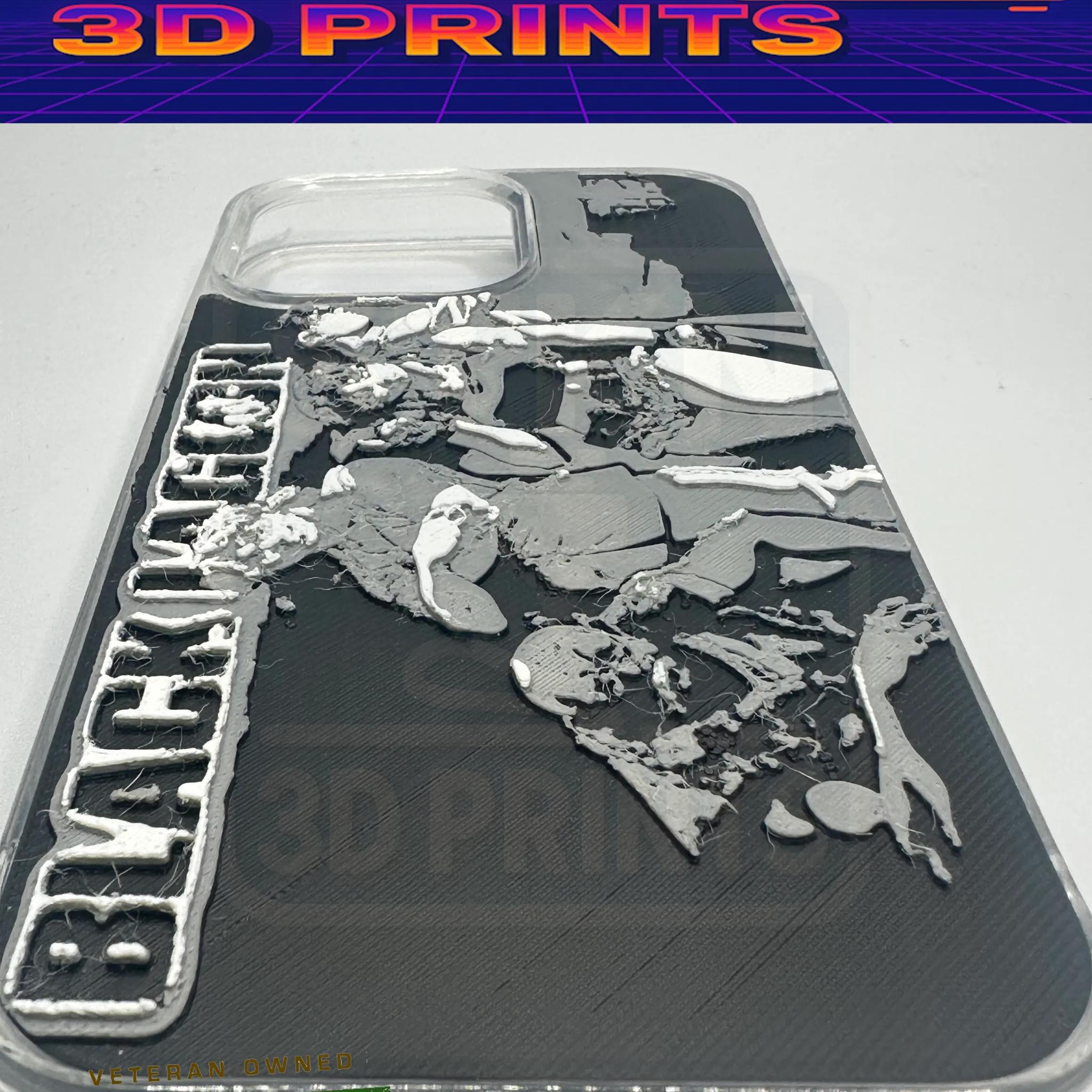 ✨ BLACK LAGOON ✨ - 📱 iPhone 13 & 14 Pro / Pro Max - 💥 Custom Case 💥