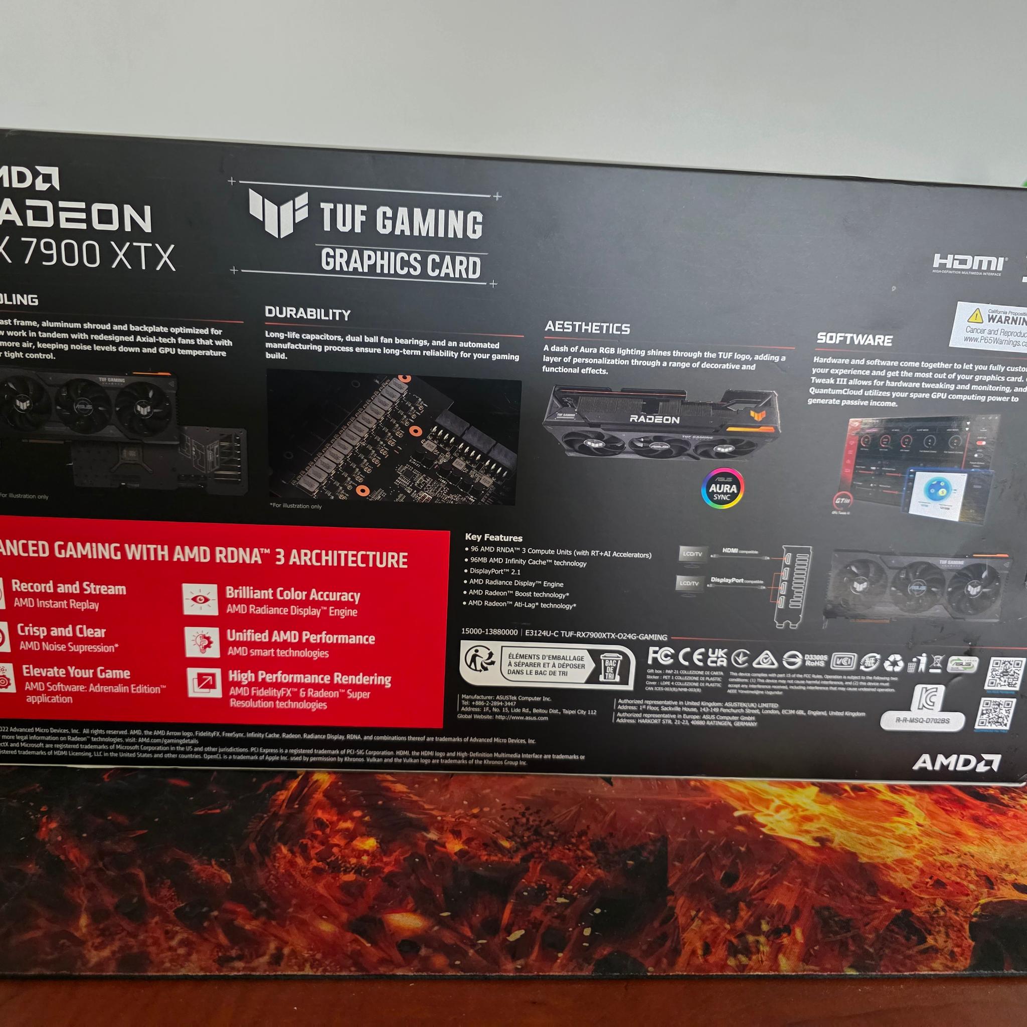ASUS TUF Gaming OC Radeon RX 7900 XTX