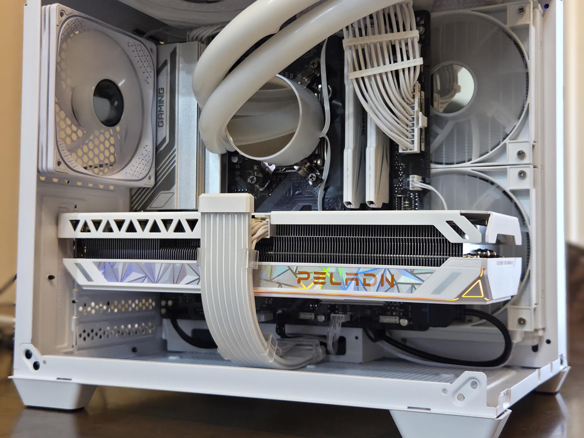 The Igloo!❄️ – Ryzen 5 7500F • RTX 3070 Ti • 32GB DDR5 6000 • 1TB Gen4 NVMe • White RGB Gaming PC