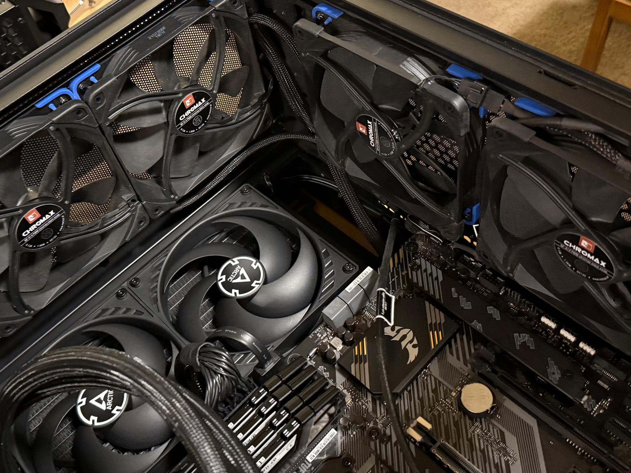 Gaming PC: 5800X3D, 5060ti 16GB(new), 64GB DDR4, EVGA1000wPSU, 1TB Sam970 SSD, Win11, O11D case