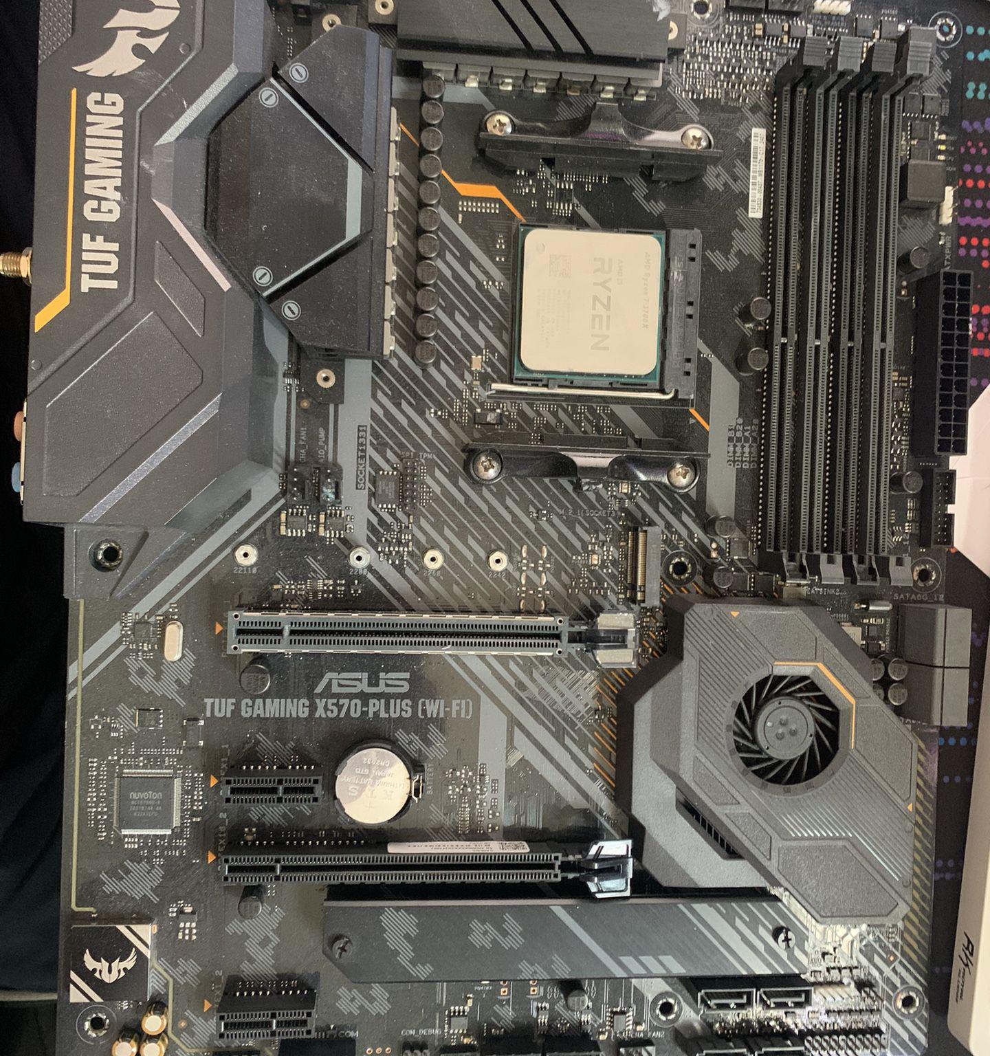3700x + tuf x570 + 32gb ram