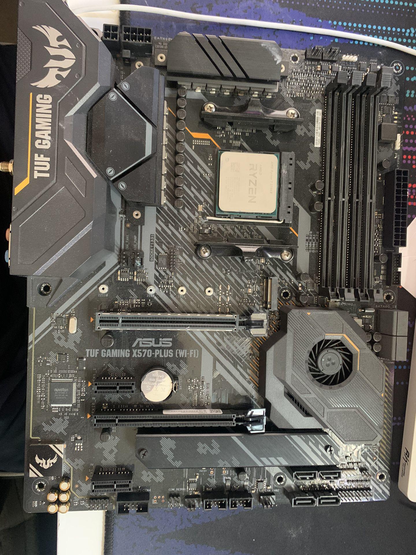 3700x + tuf x570 + 32gb ram