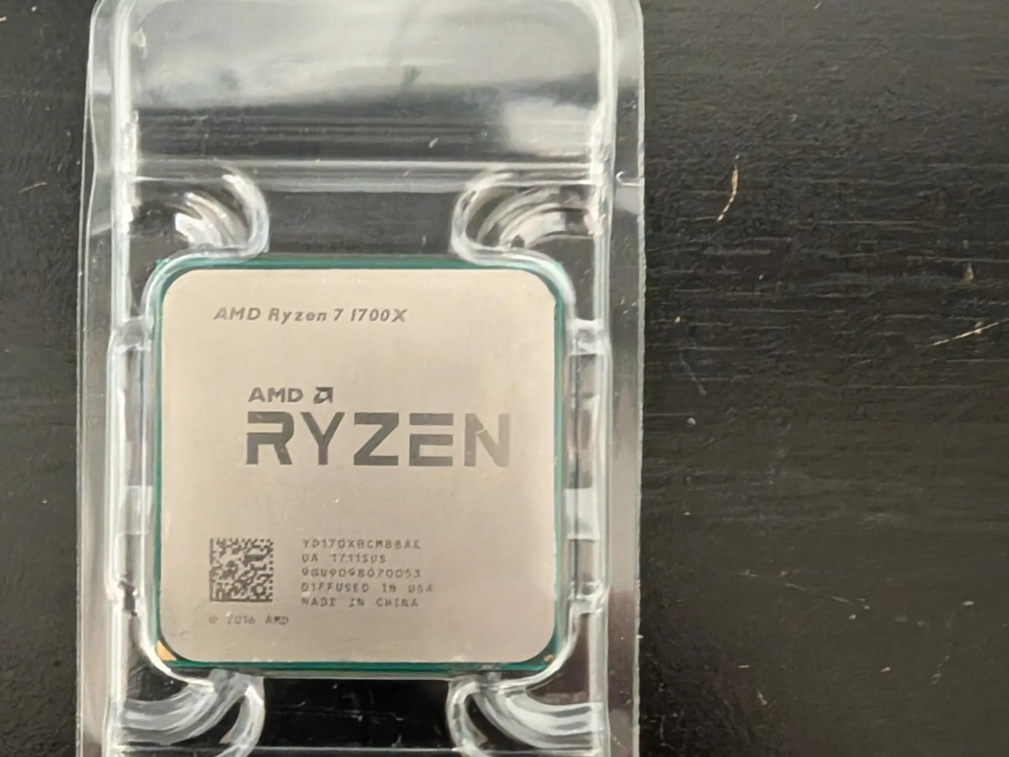 AMD Ryzen 7 1700x