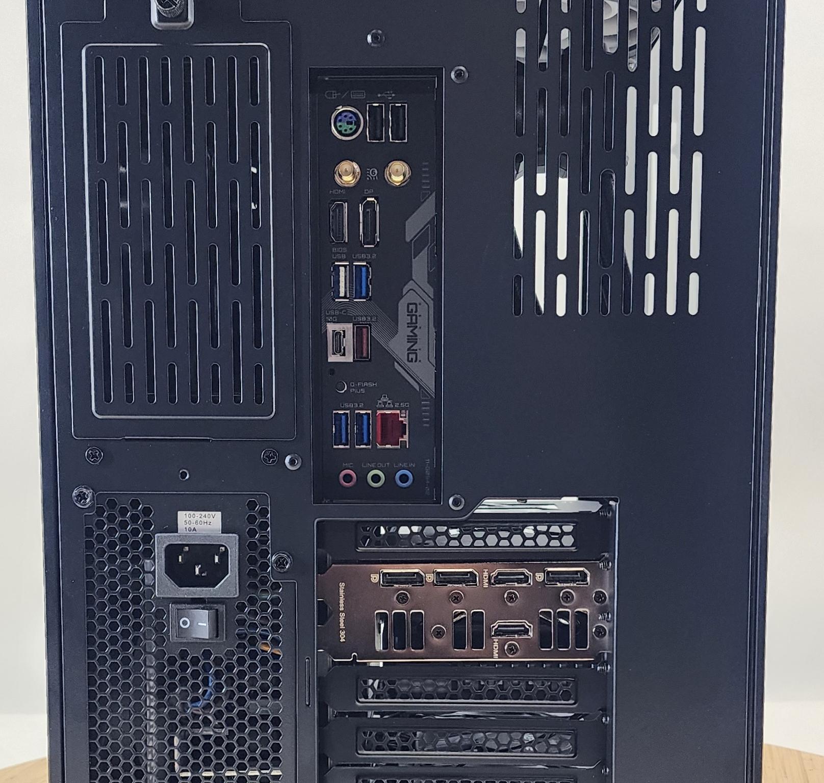 Gaming PC Ryzen 7 9700X 32GB RAM 1TB SSD RTX 4070 Ti SUPER 16GB Win11 Computer