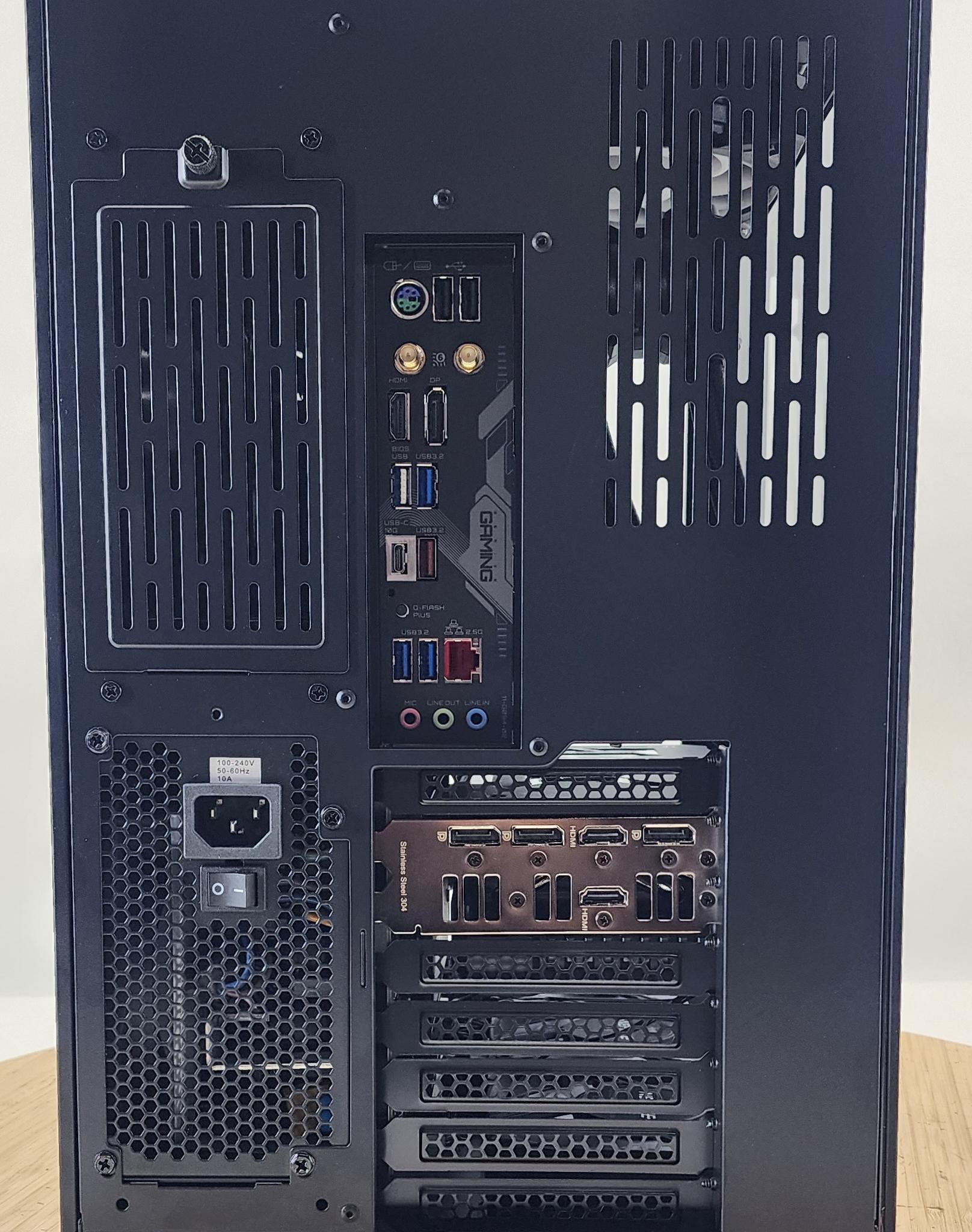 Gaming PC Ryzen 7 9700X 32GB RAM 1TB SSD RTX 4070 Ti SUPER 16GB Win11 Computer