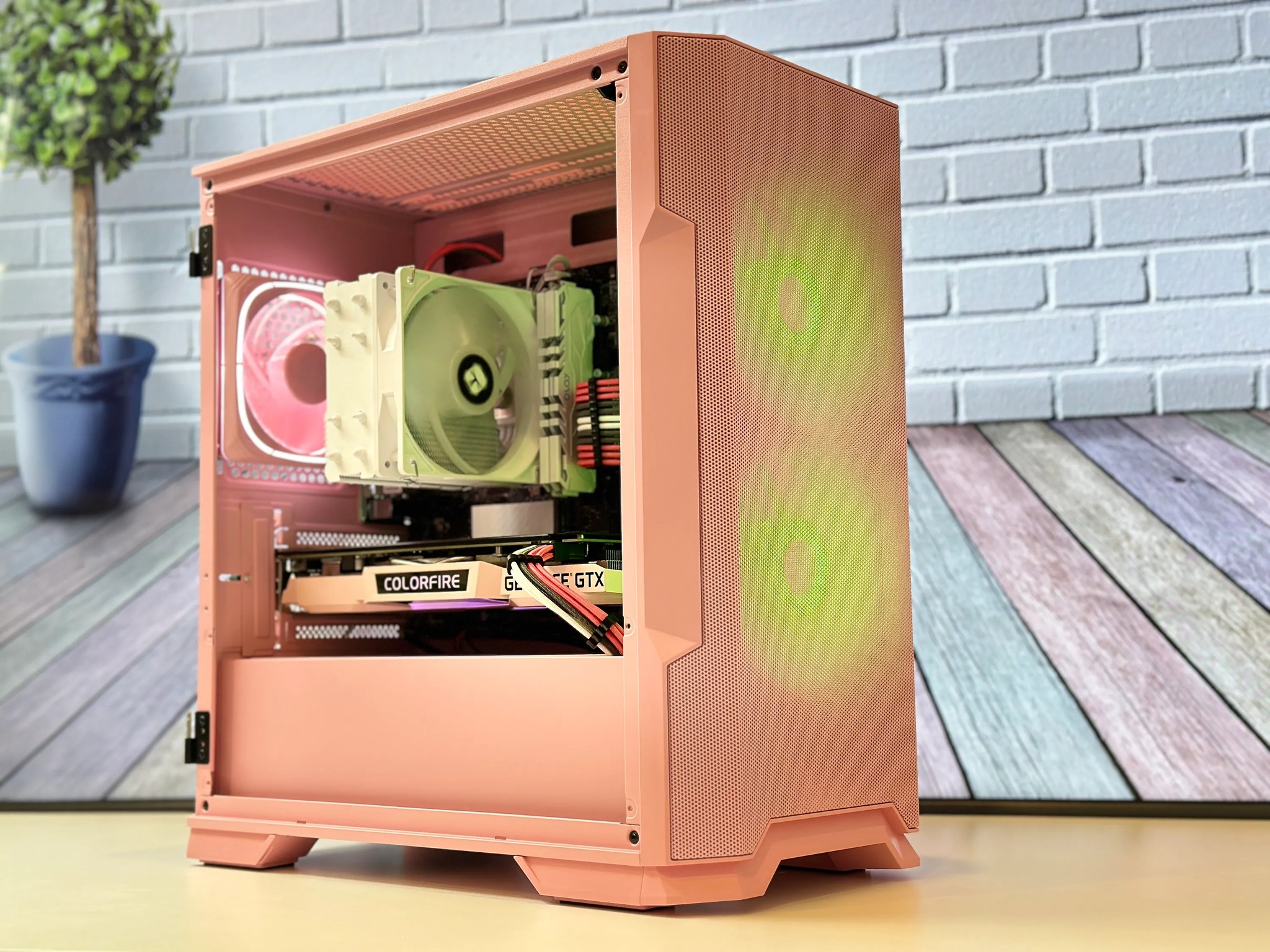 🌸Rose 🌸Gaming PC🌸Nvidia GTX 1660 Super 🌸AMD Ryzen 5 3500X🌸 16GB DDR4🌸1TB SSD NVME