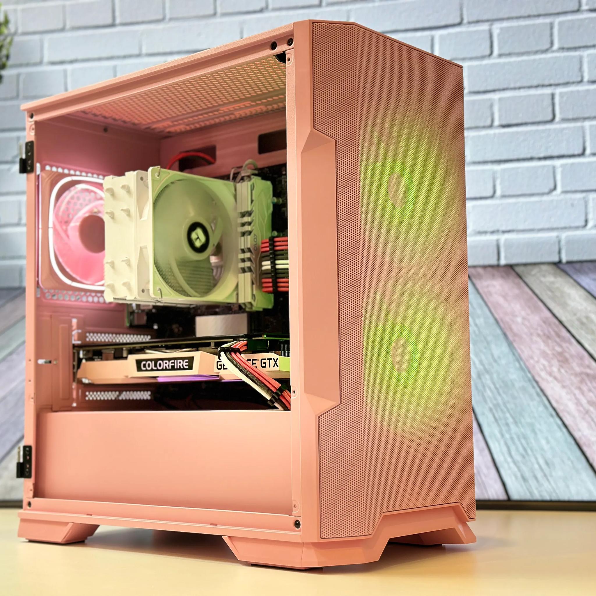 🌸Rose 🌸Gaming PC🌸Nvidia GTX 1660 Super 🌸AMD Ryzen 5 3500X🌸 16GB DDR4🌸1TB SSD NVME