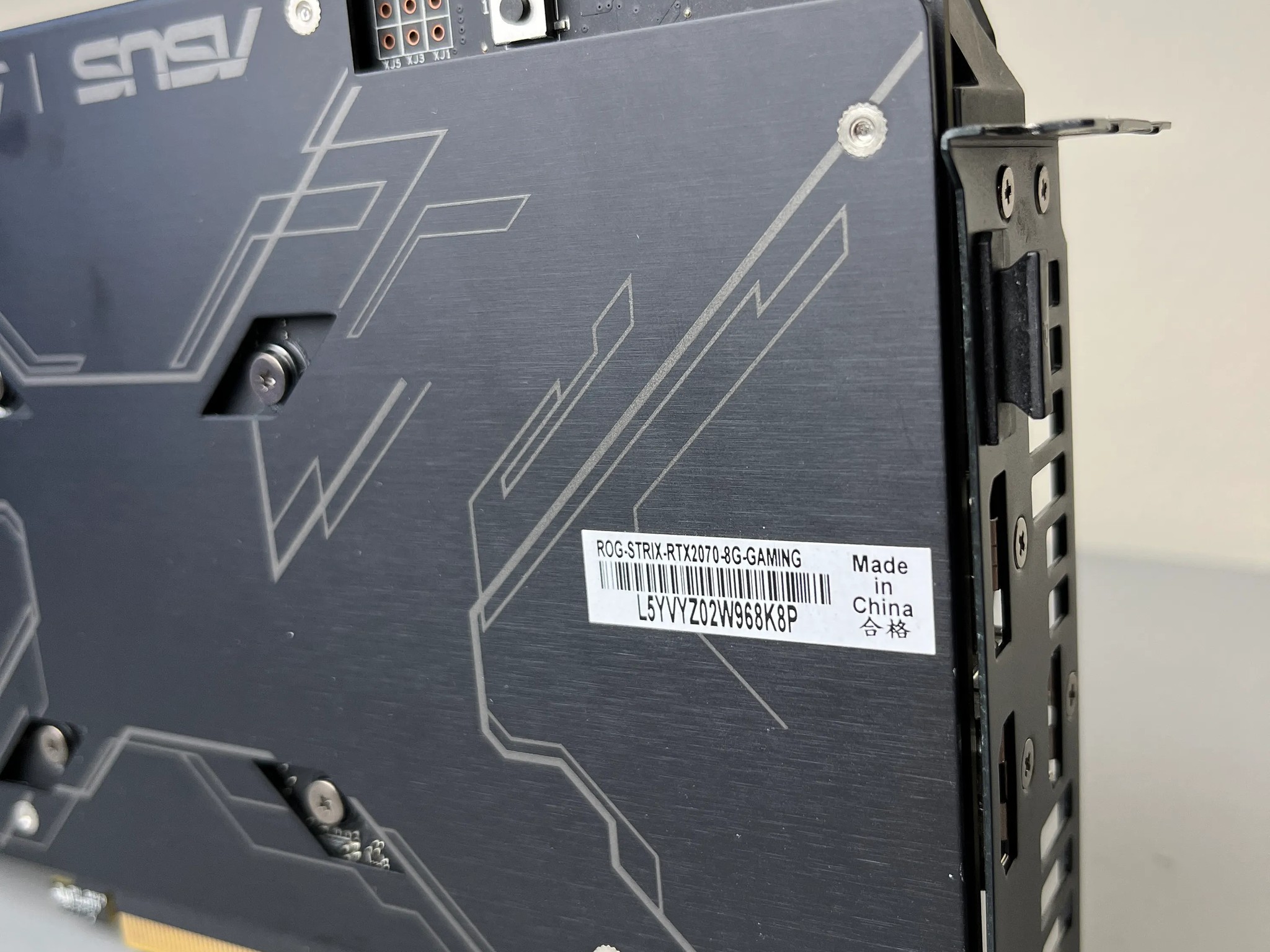 ASUS ROG STRIX RTX2070 8G GAMING