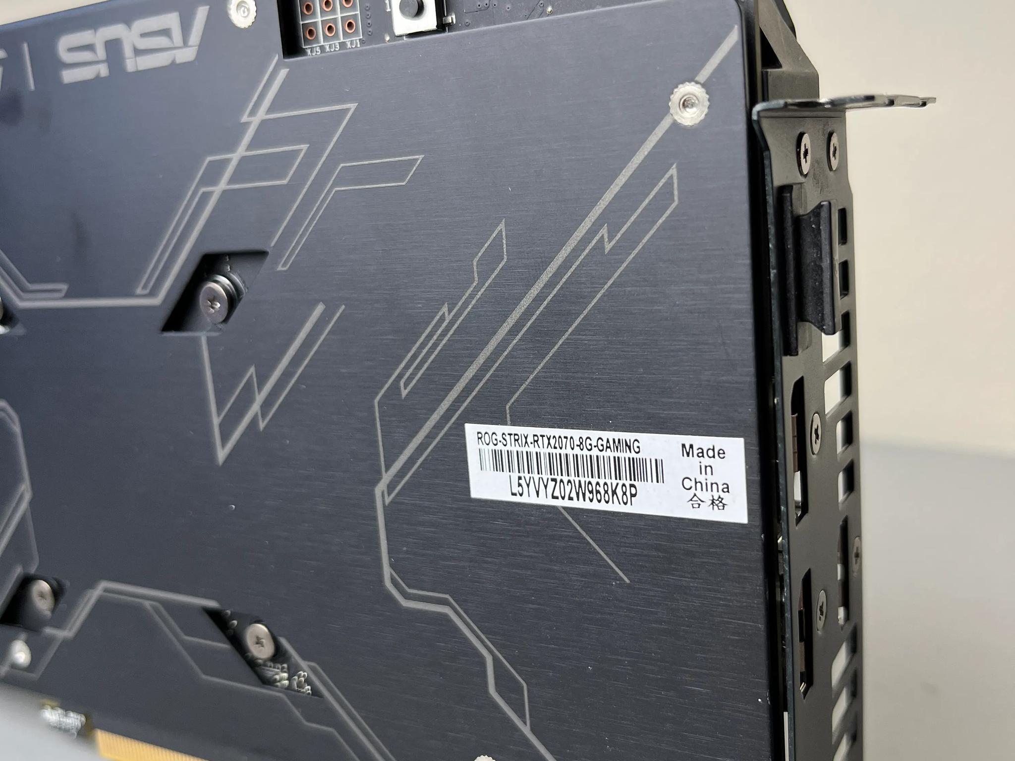 ASUS ROG STRIX RTX2070 8G GAMING