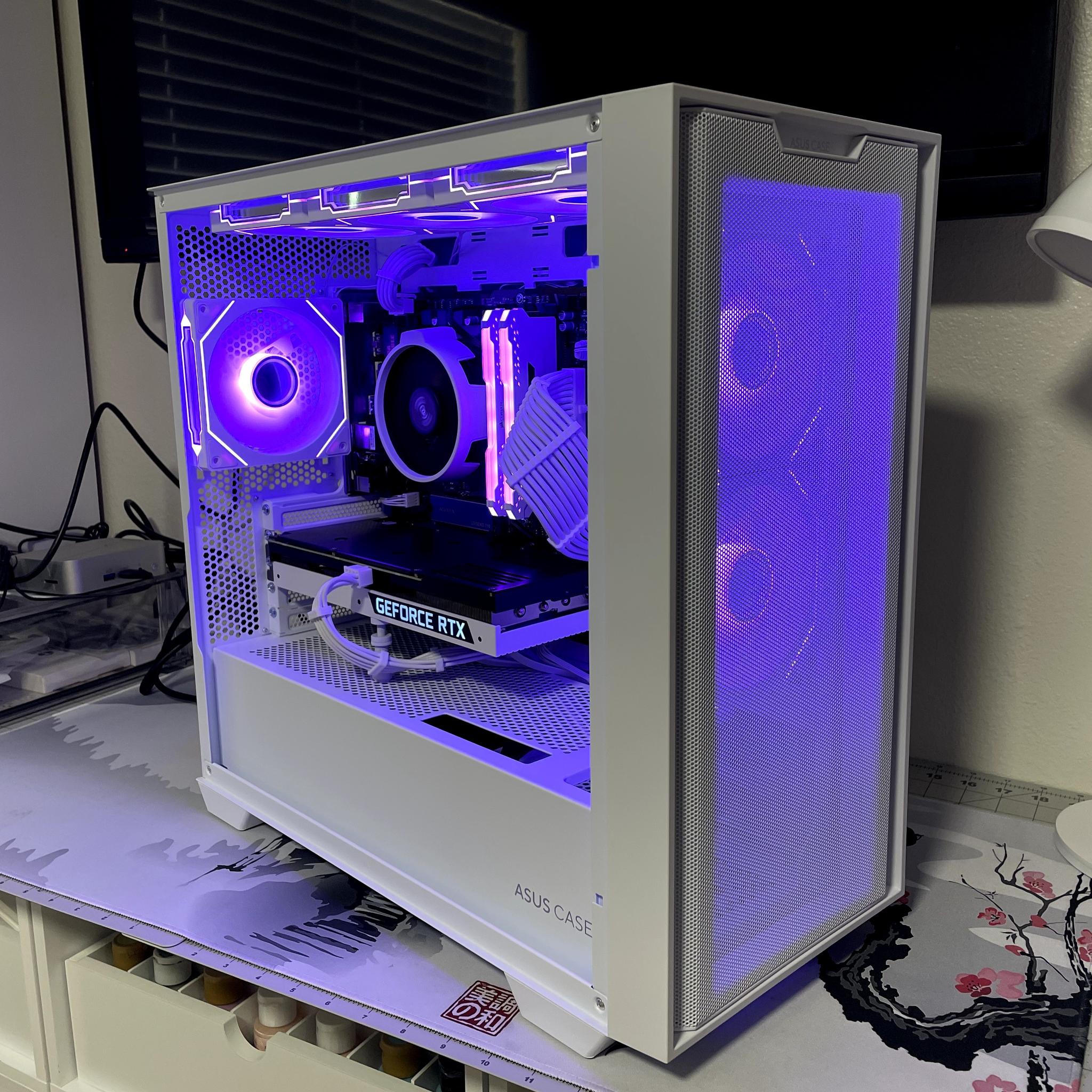 White RTX 3070 Gaming PC (Ryzen 5 5600X | 16GB RAM | 512GB RAM | WiFi + BT)