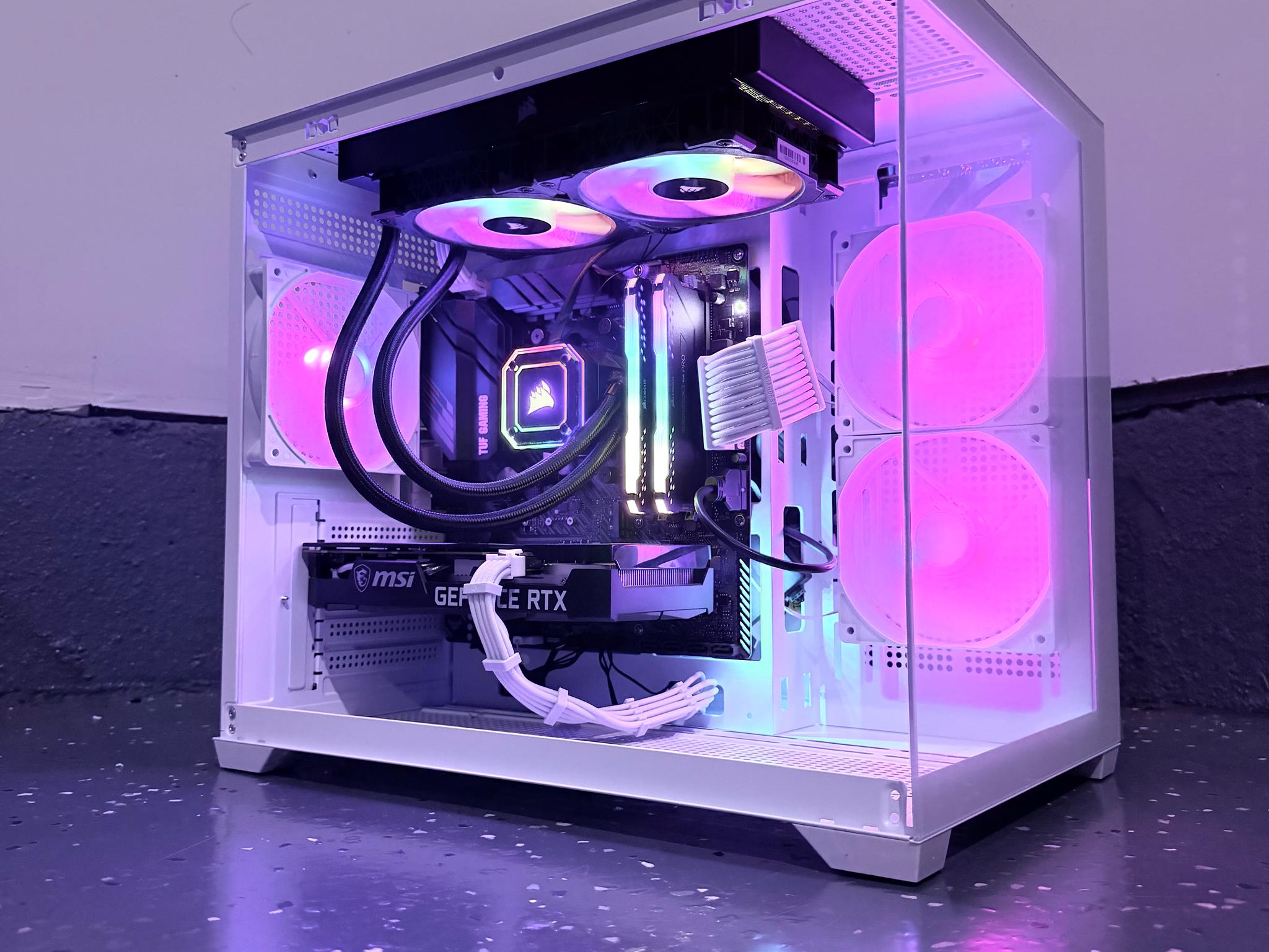 🌈"Cosmic Bloom"⚪️ | 1080p Gaming | Ryzen 7 5800X | RTX 3060 12GB | 32GB Ram | 1TB SSD | Free Ship