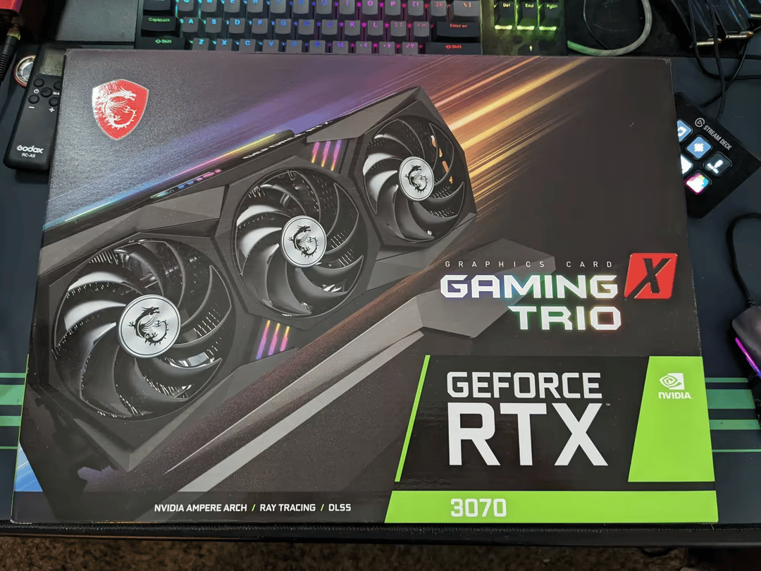 Used RTX 3070 Never Miner