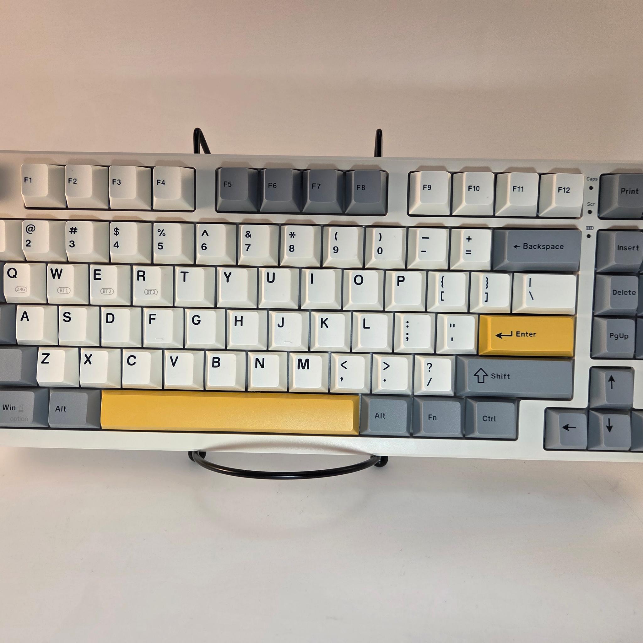 Kisnt 75% Mechanical Gasket Mounted Keyboard w/ Prelubed Bsun Linear Hot-Swappable Switches