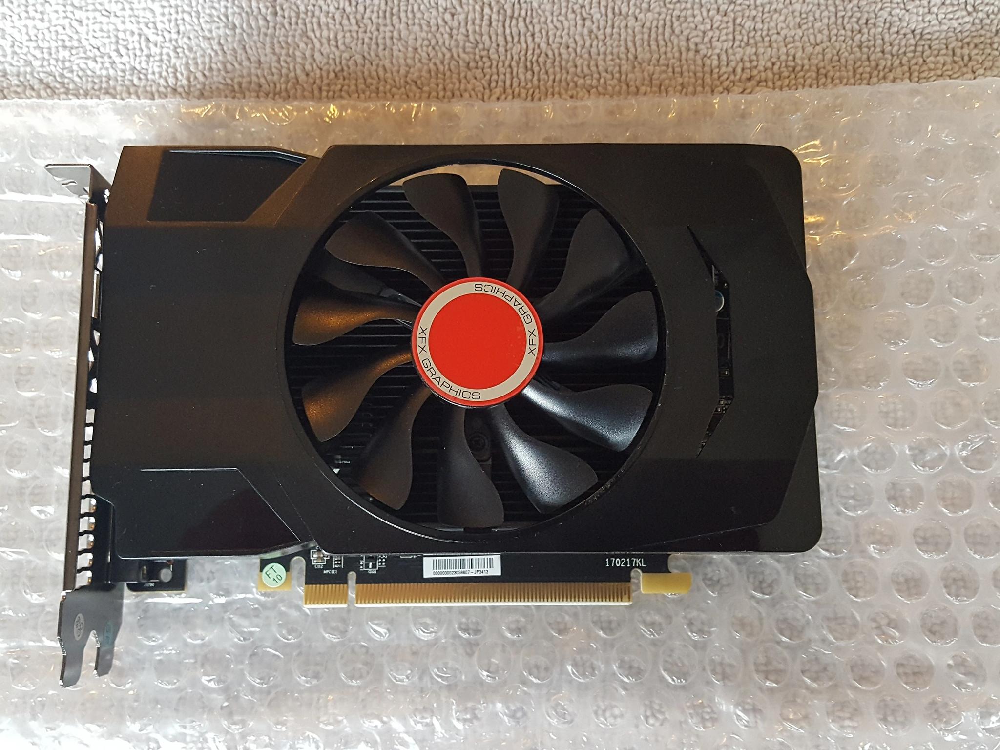 XFX Radeon RX 560 4GB GDDR5 video card - used, good condition