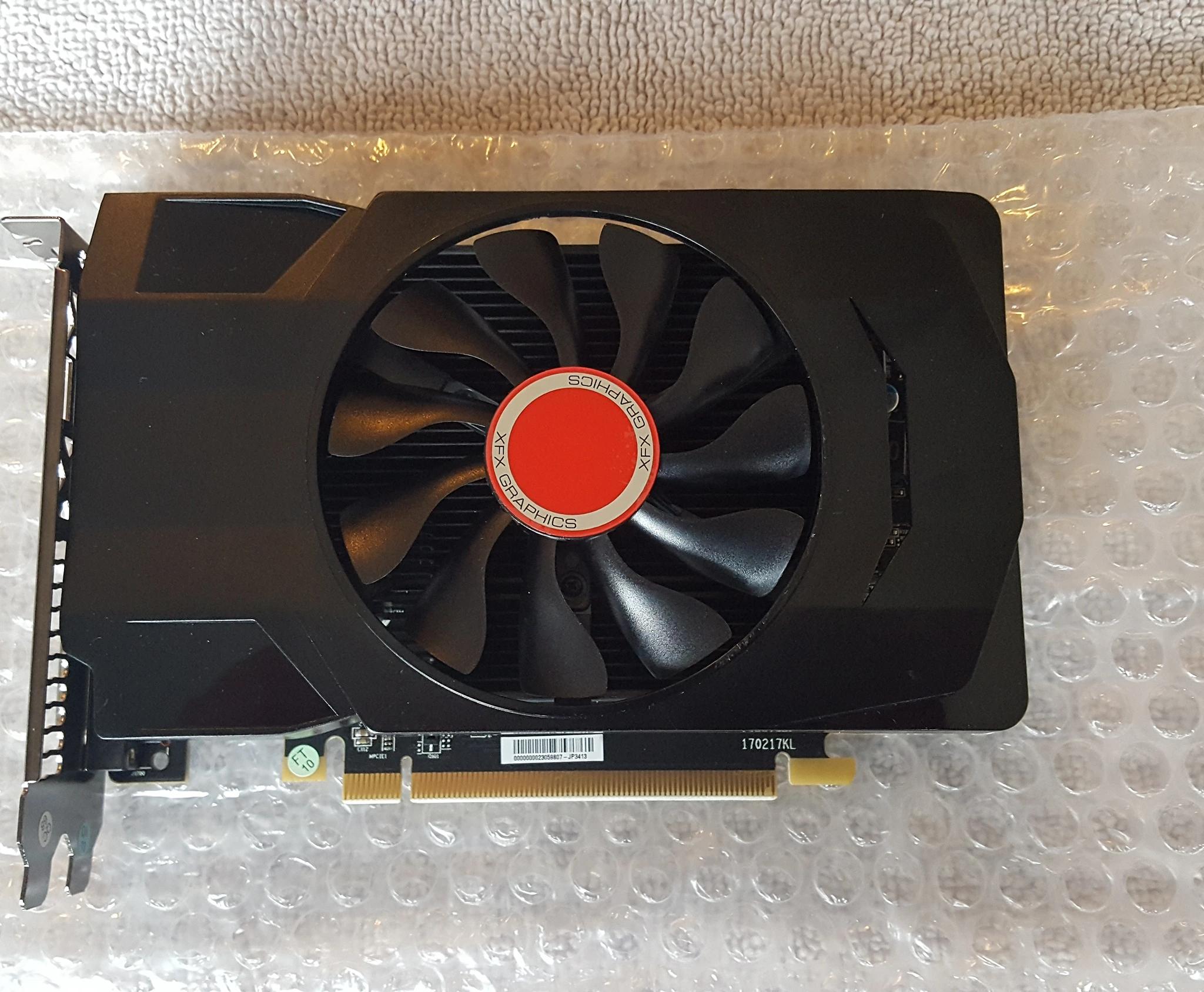 XFX Radeon RX 560 4GB GDDR5 video card - used, good condition