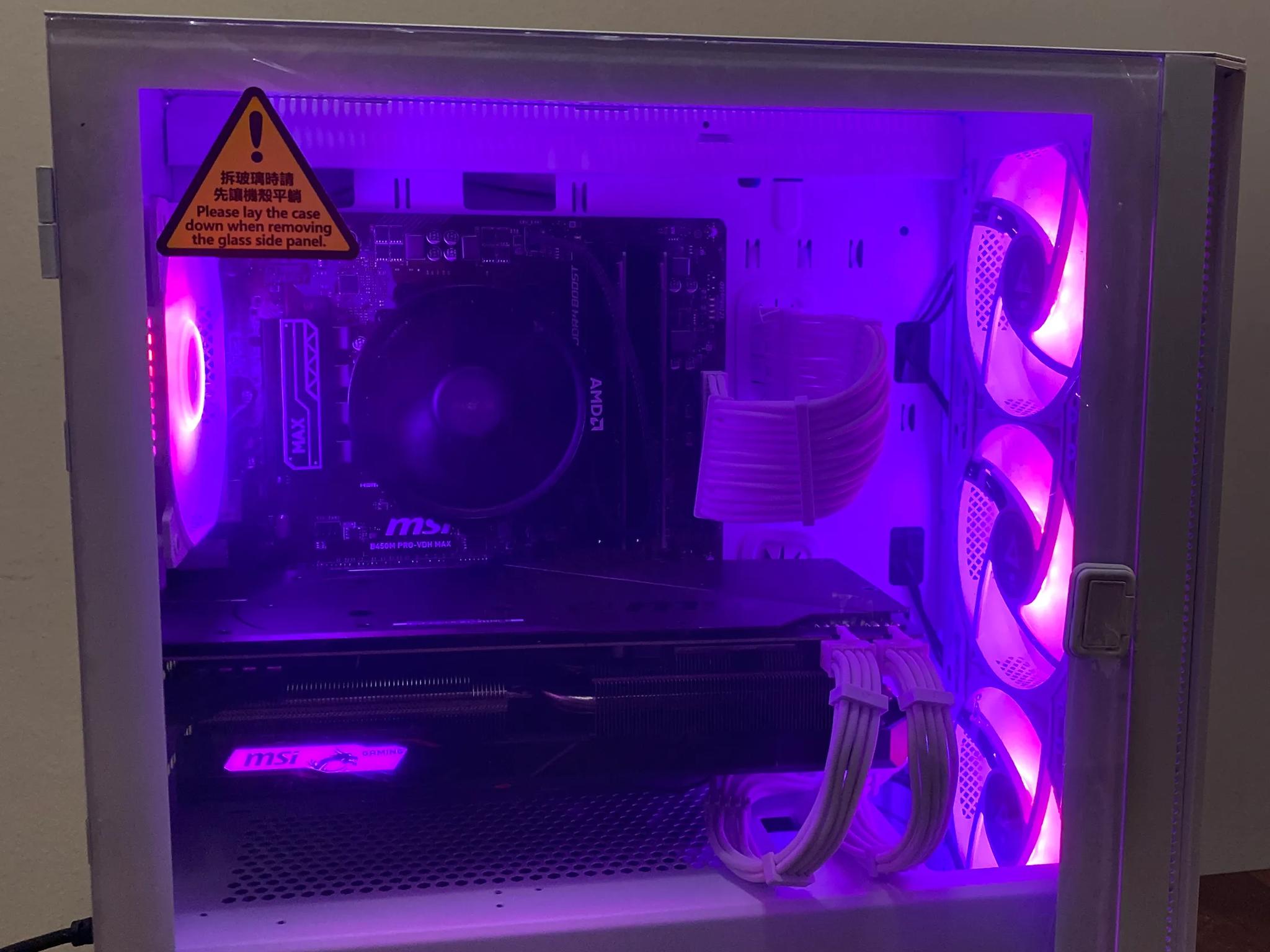 ON SALE! STREAMING/GAMING PC RYZEN 5 4500/RX 5700XT 8GB/32GB RAM 3200Mhz