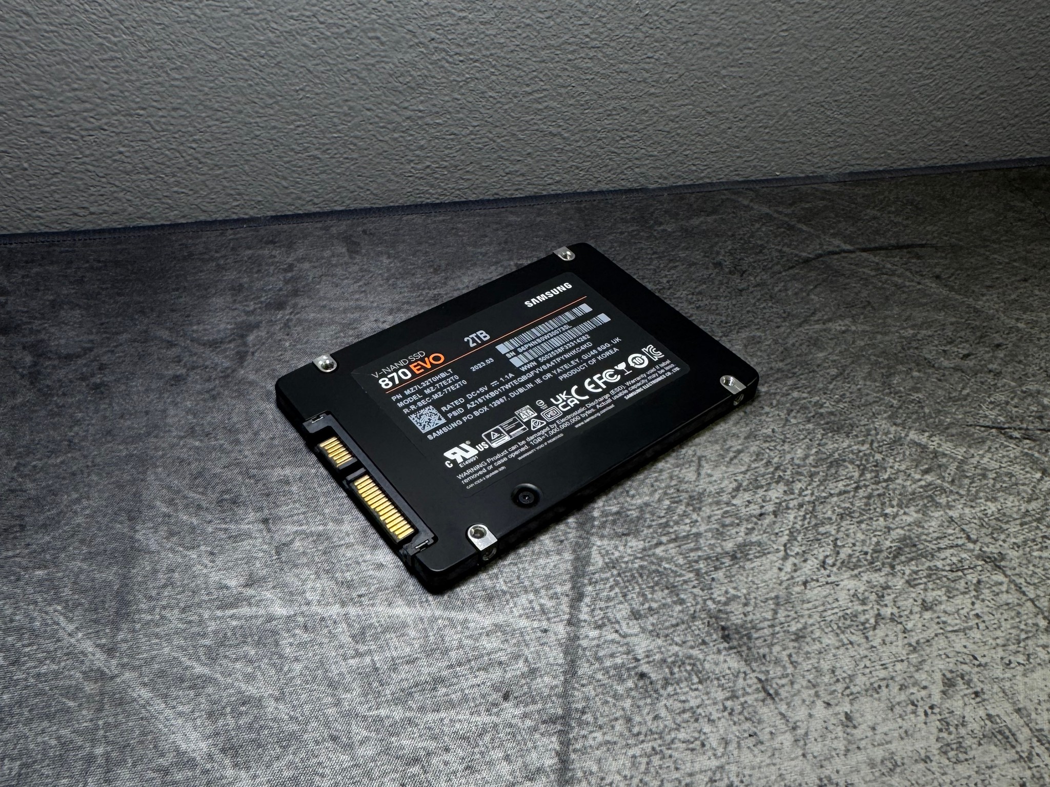 Samsung 870 EVO 2TB 2.5”