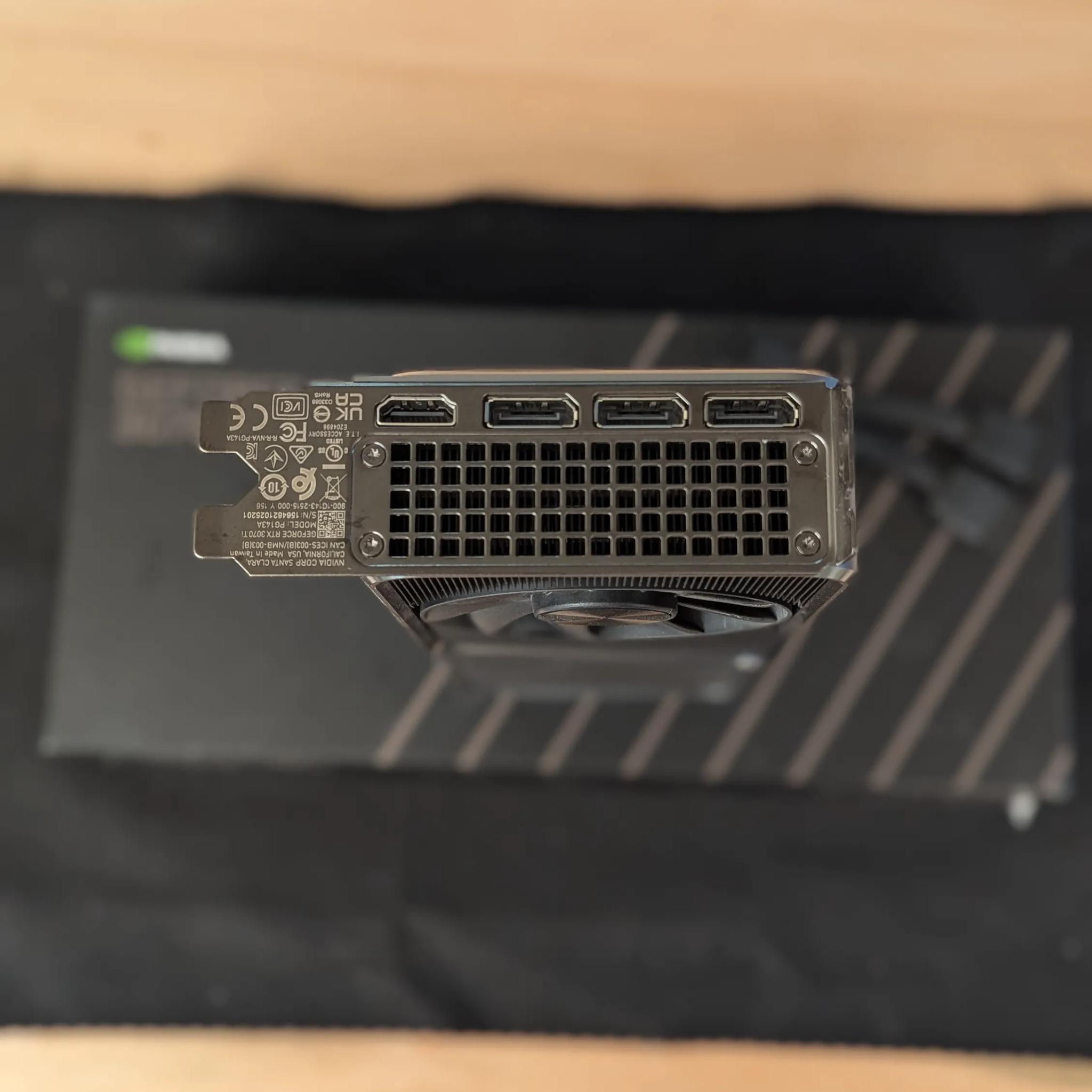 💎 NVIDIA RTX 3070 Ti Founders Edition – Premium 1440p/4K Performance 🚀