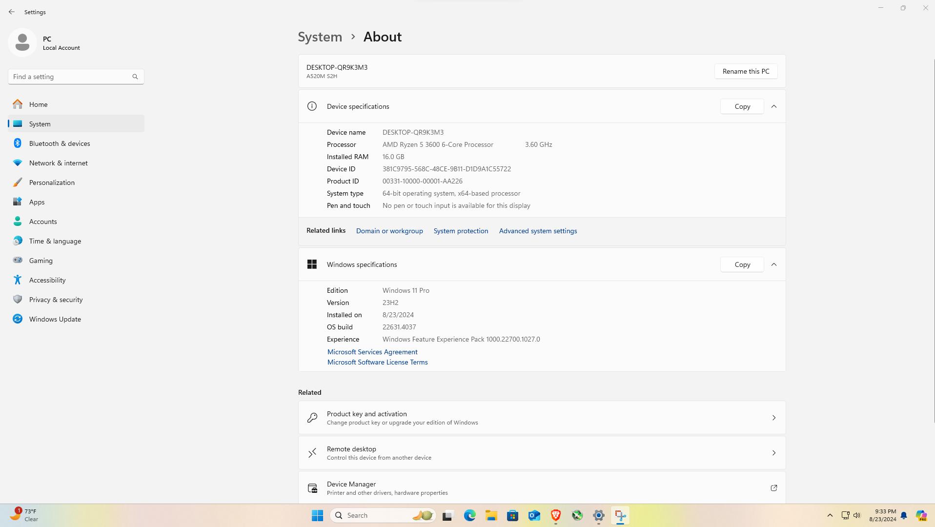 🖤  Gaming PC Ryzen 5 3600, GTX 1660 6GB