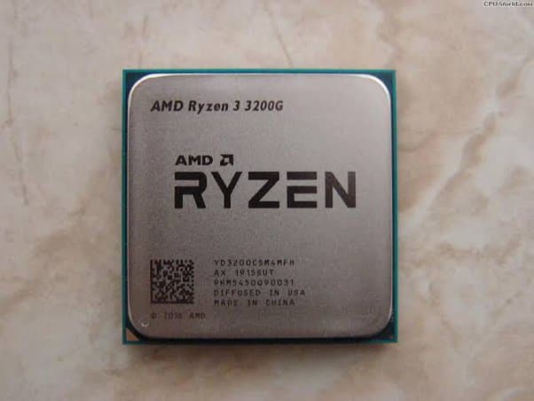 AMD Ryzen 3 3200G 4 Core Processor
