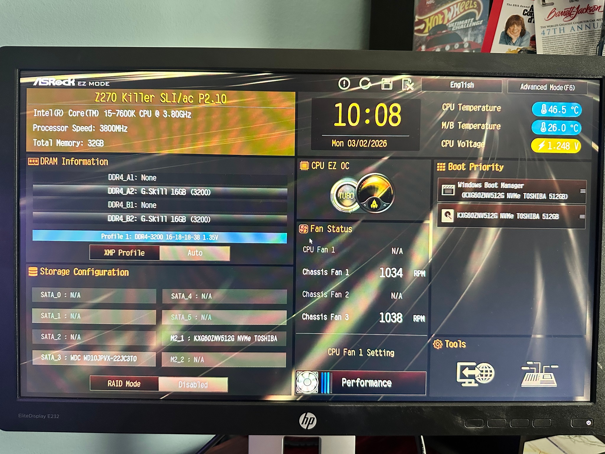 DEADPOOL | i5-7600k | Rx-580 Red Devil | 32GB DDR4 | 512GB NVME & 1TB HD | Win 11 | WIFI | FREE GIFT