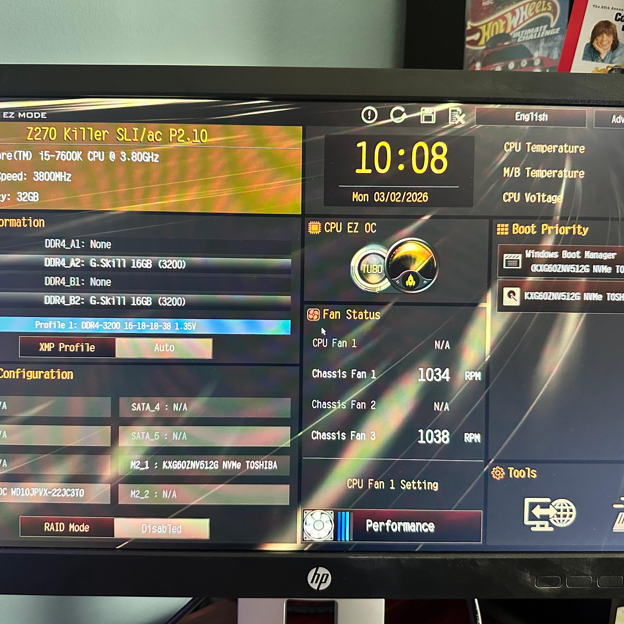 DEADPOOL | i5-7600k | Rx-580 Red Devil | 32GB DDR4 | 512GB NVME & 1TB HD | Win 11 | WIFI | FREE GIFT