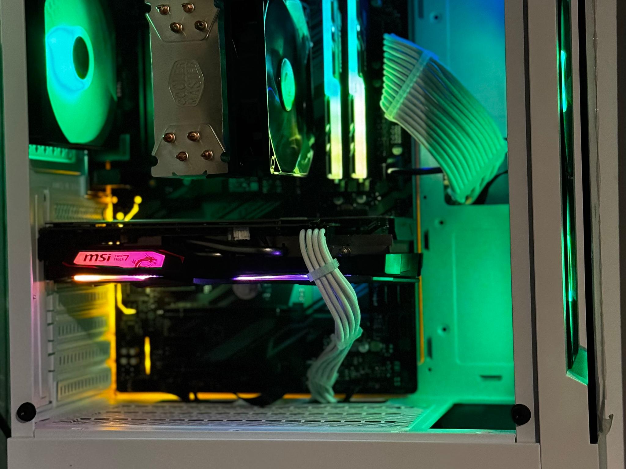 ⚫INTEL🚀OREO BEAST🥛 | I7 9700K | 1660 SUPER | 16GB RAM | 1TB | WIFI/BT | WIN 11