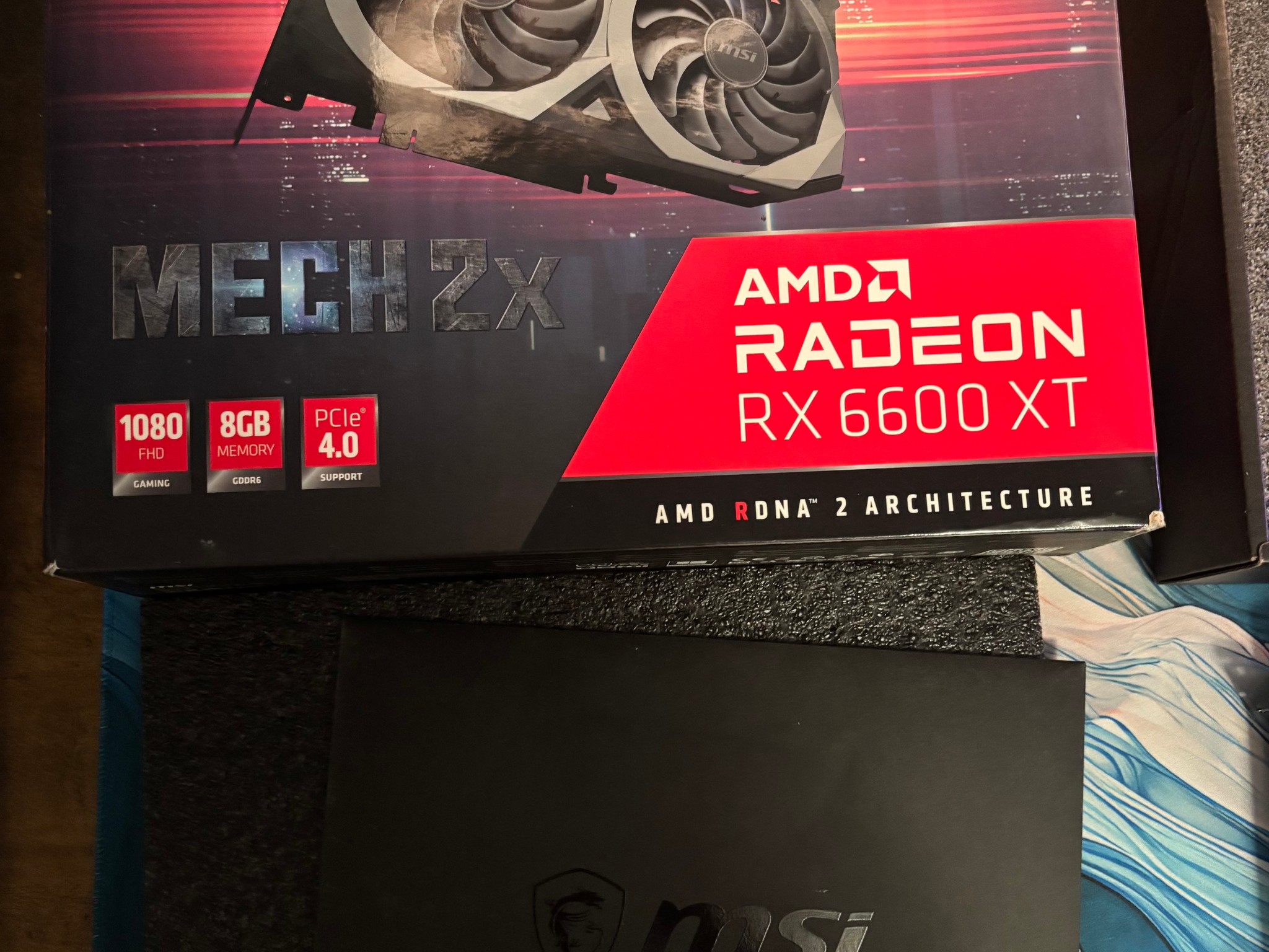 MSI RX 6600 XT MECH 2X 8G OC
