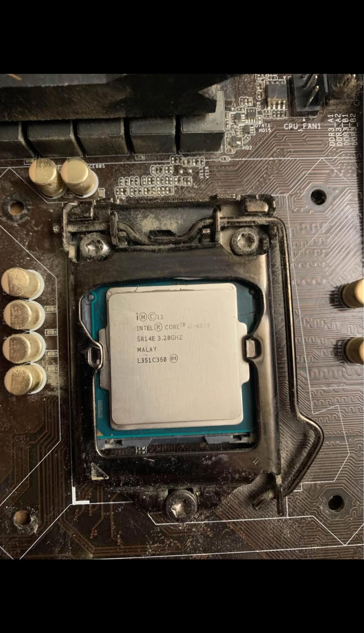 Motherboard Bundle i5 4570, X87 Extreme4 + Cooler