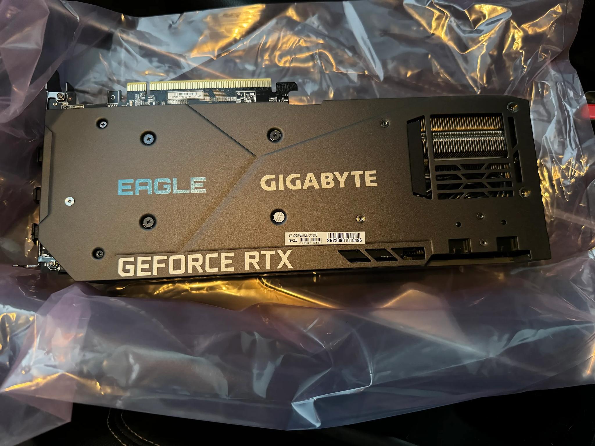 GIGABYTE RTX 3070 EAGLE OC 8GB GDDR6