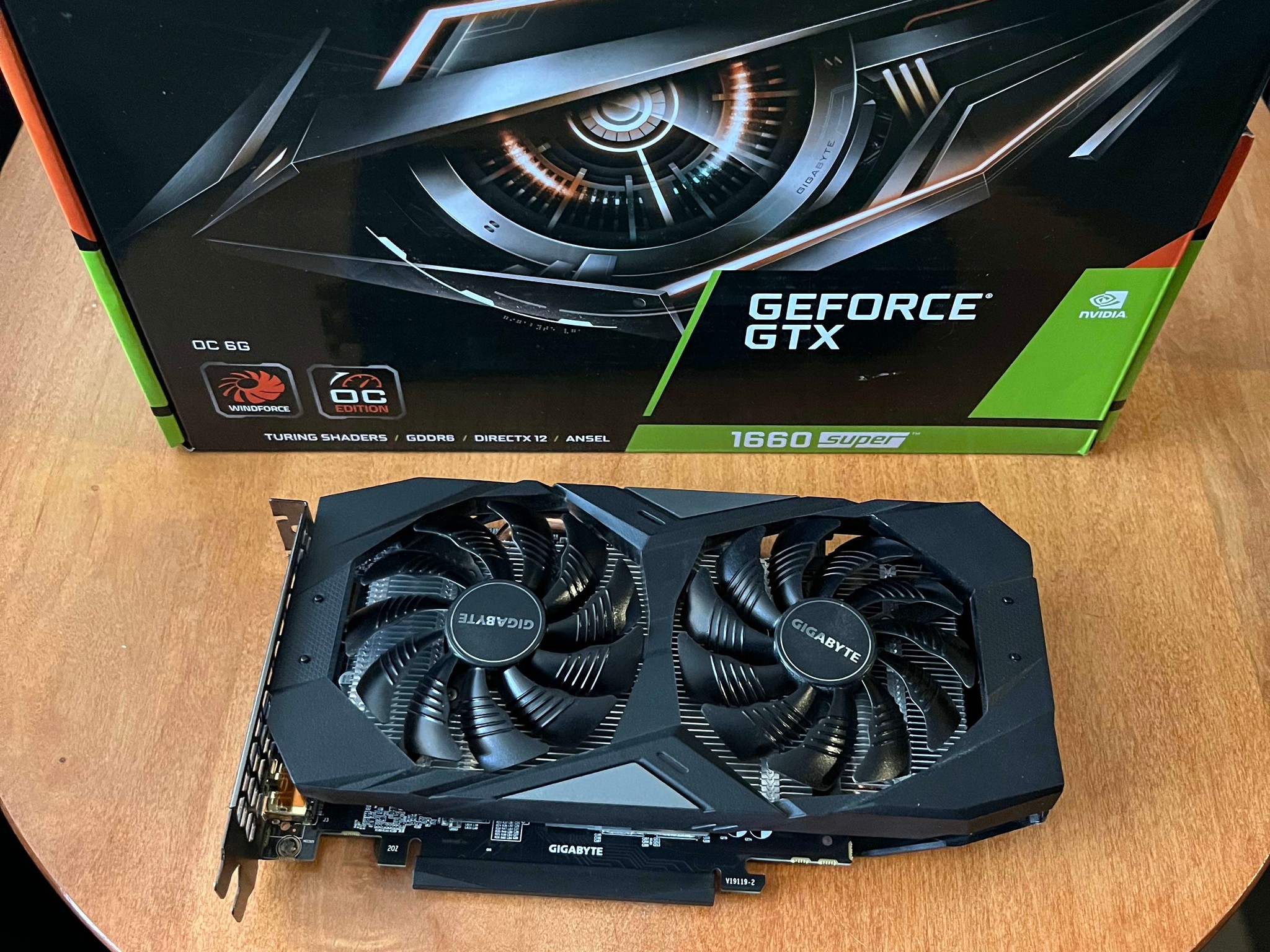 Gigabyte GTX 1660 Super OC 6GB