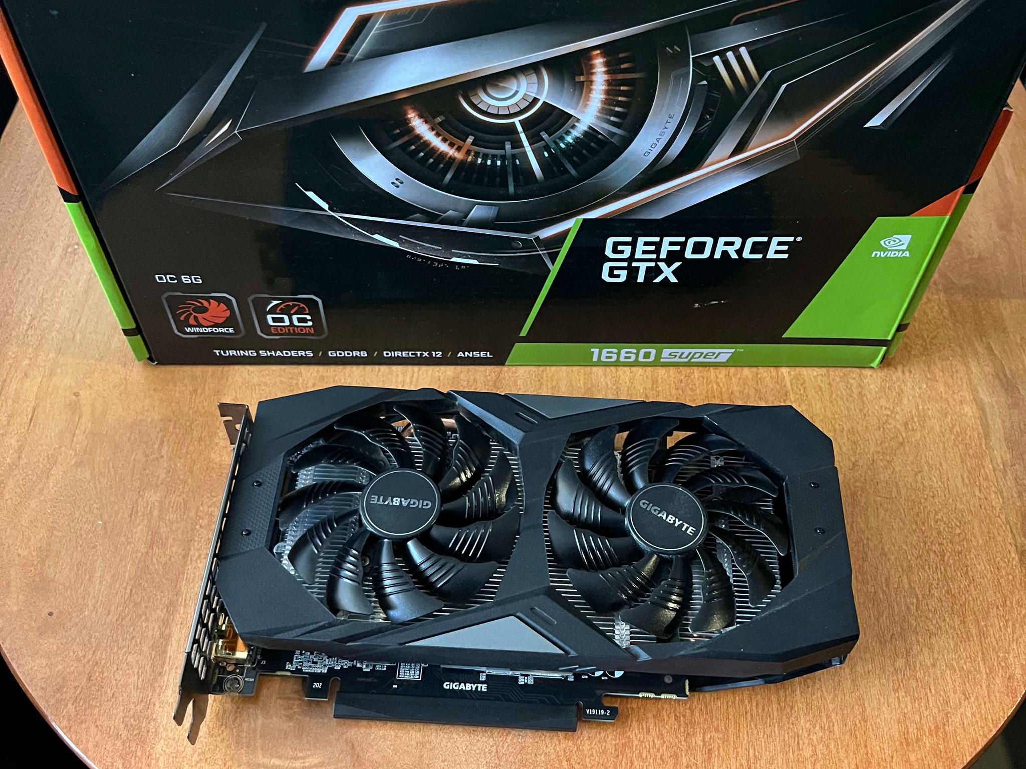 Gigabyte GTX 1660 Super OC 6GB