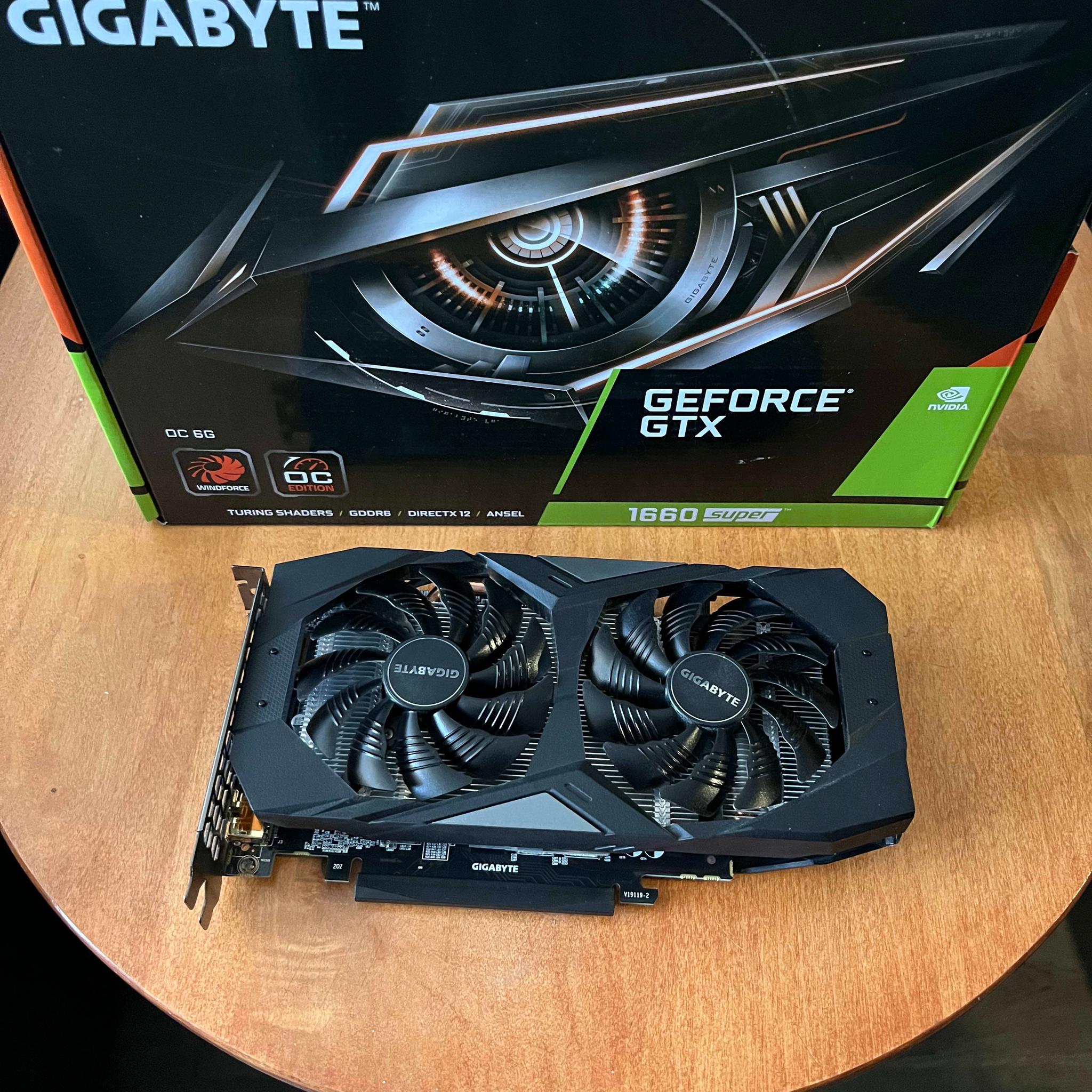 Gigabyte GTX 1660 Super OC 6GB