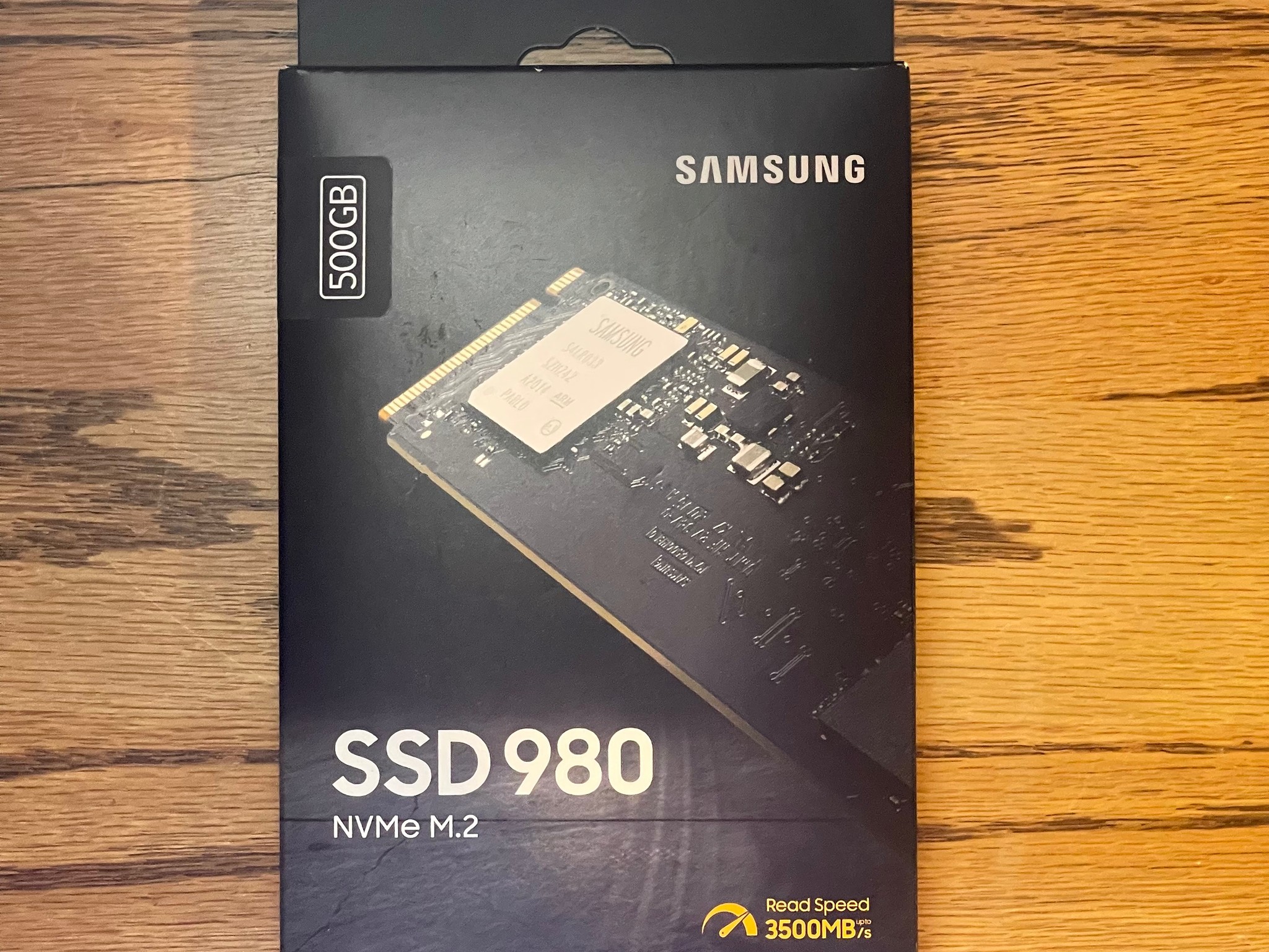 New, Samsung 980 500GB NVMe M.2 SSD