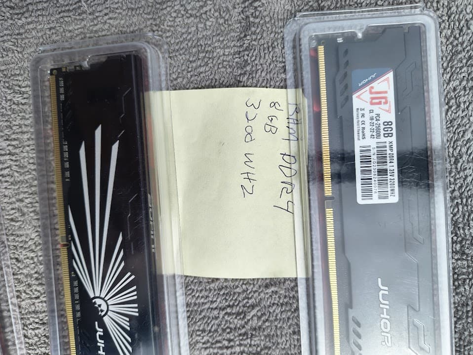 16GB DDR4 RAMS