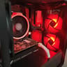 Red, White and Black E-Sports Machine! Ryzen 5*, GTX 1060 6GB, 16GB, 1TB Total Storage, Wi-Fi + BT