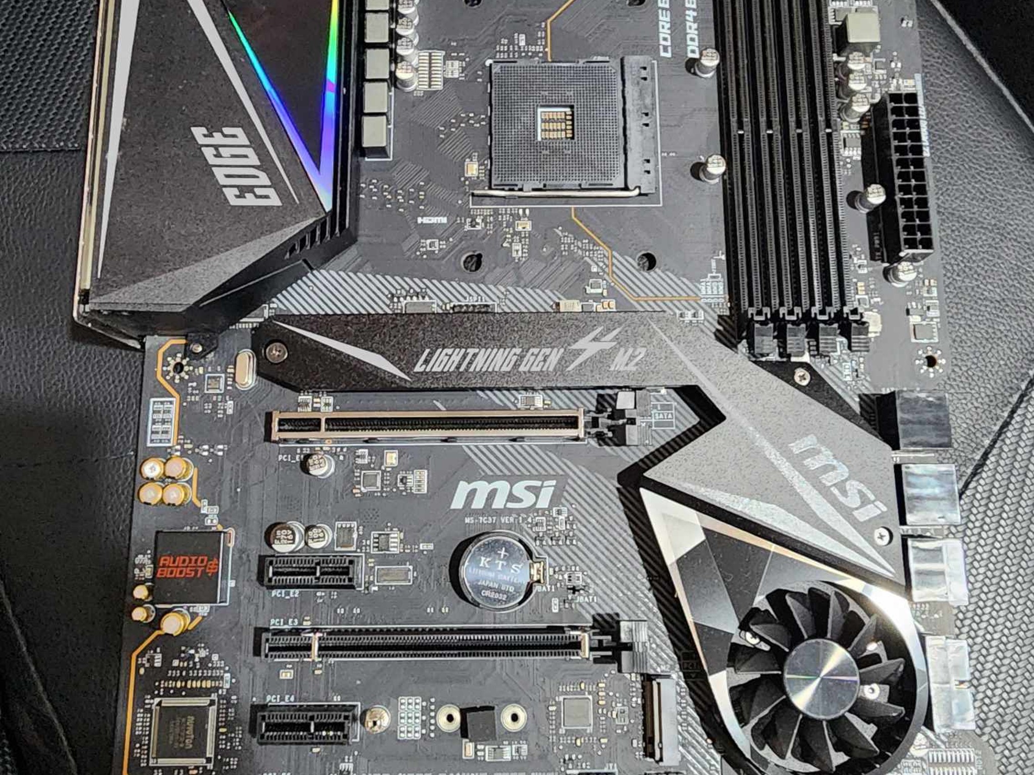 MSI MPG X570 Gaming Edge WiFi Motherboard AMD AM4 DDR4 AC Wi-Fi