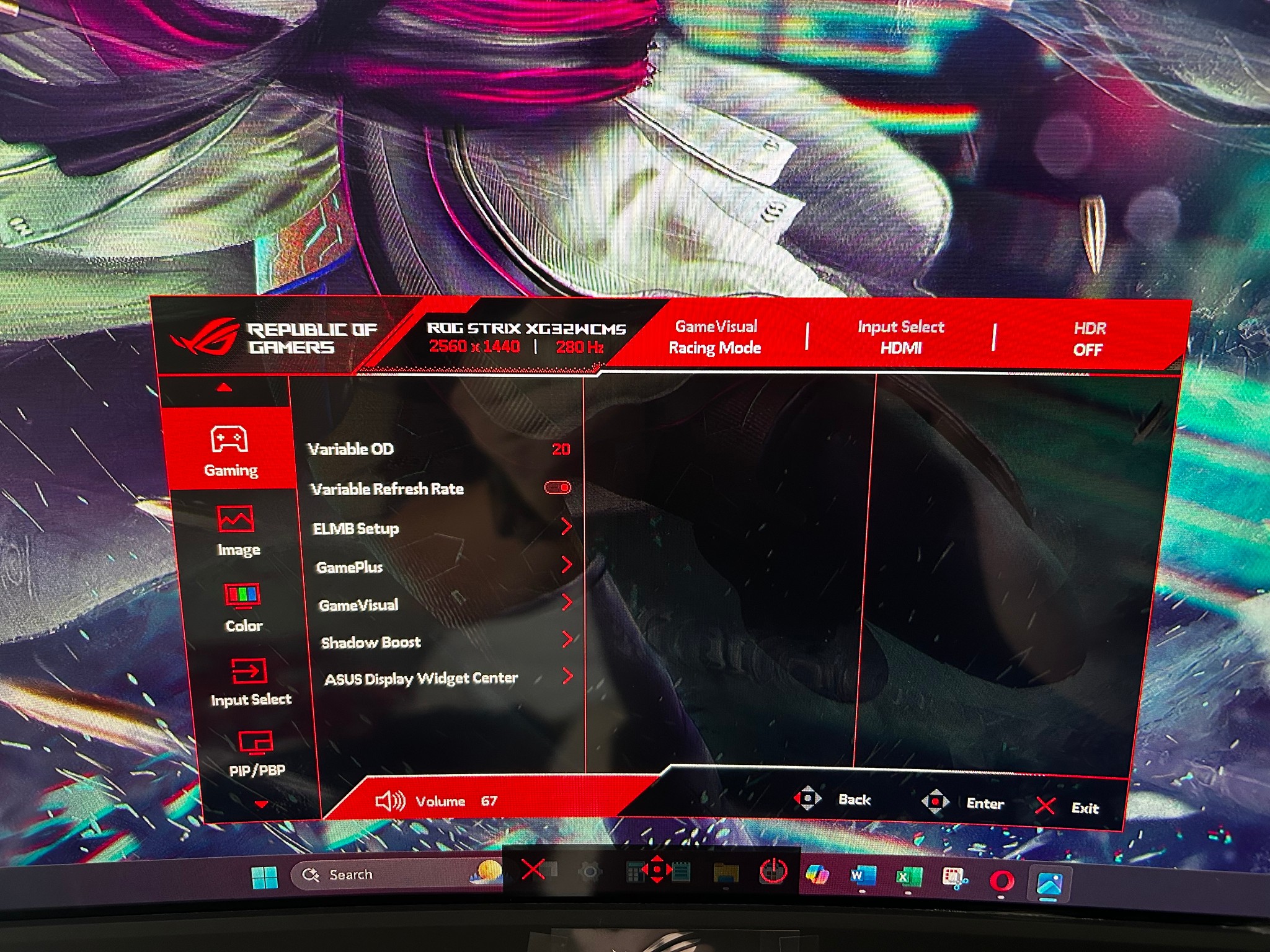 NEW ASUS ROG Strix  32" QHD (2560 x 1440) 280Hz VA Curved Gaming Monitor (XG32WCMS)