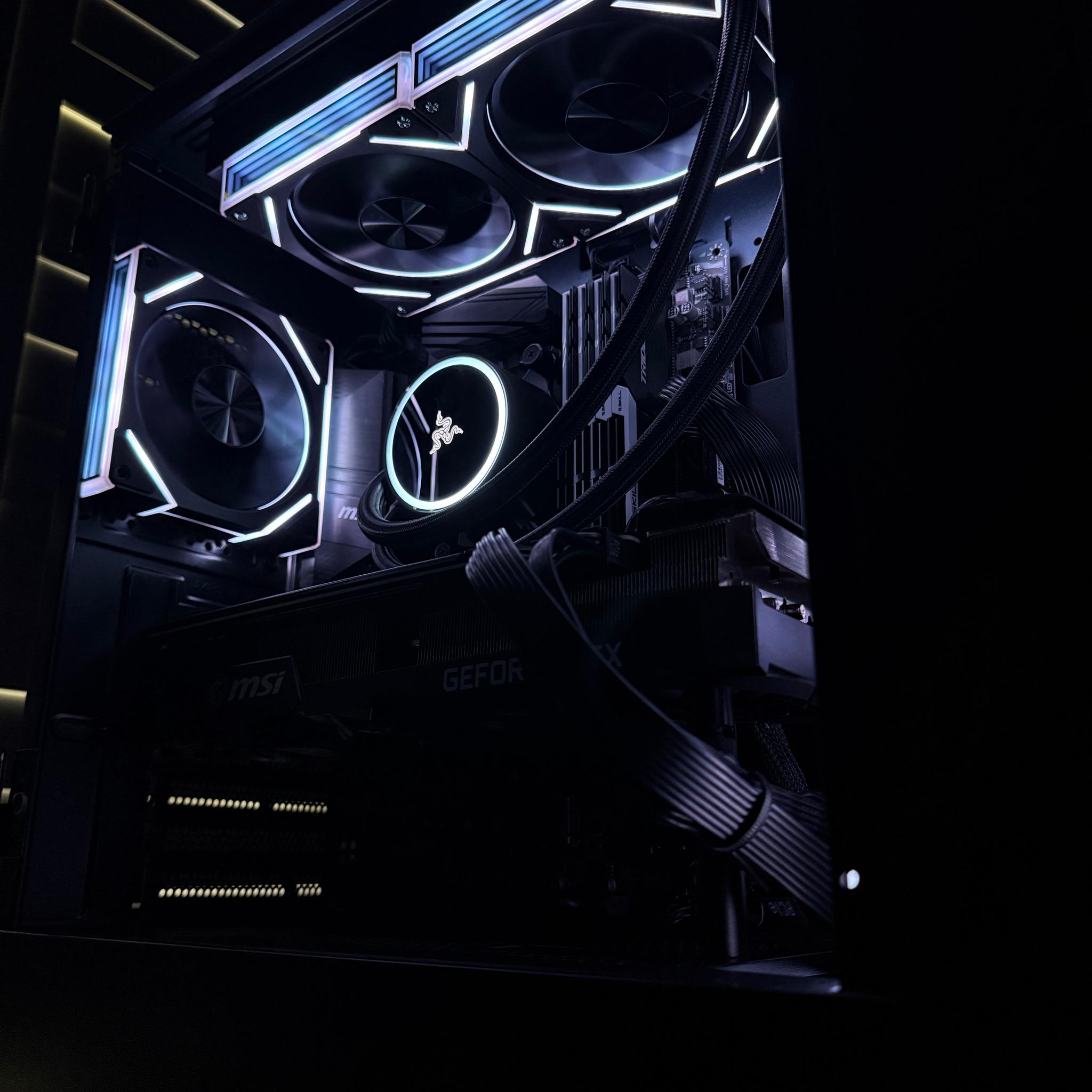High-End Gaming PC | RTX 3080 Ti | Ryzen 9 5900XT | Wood Panel Case