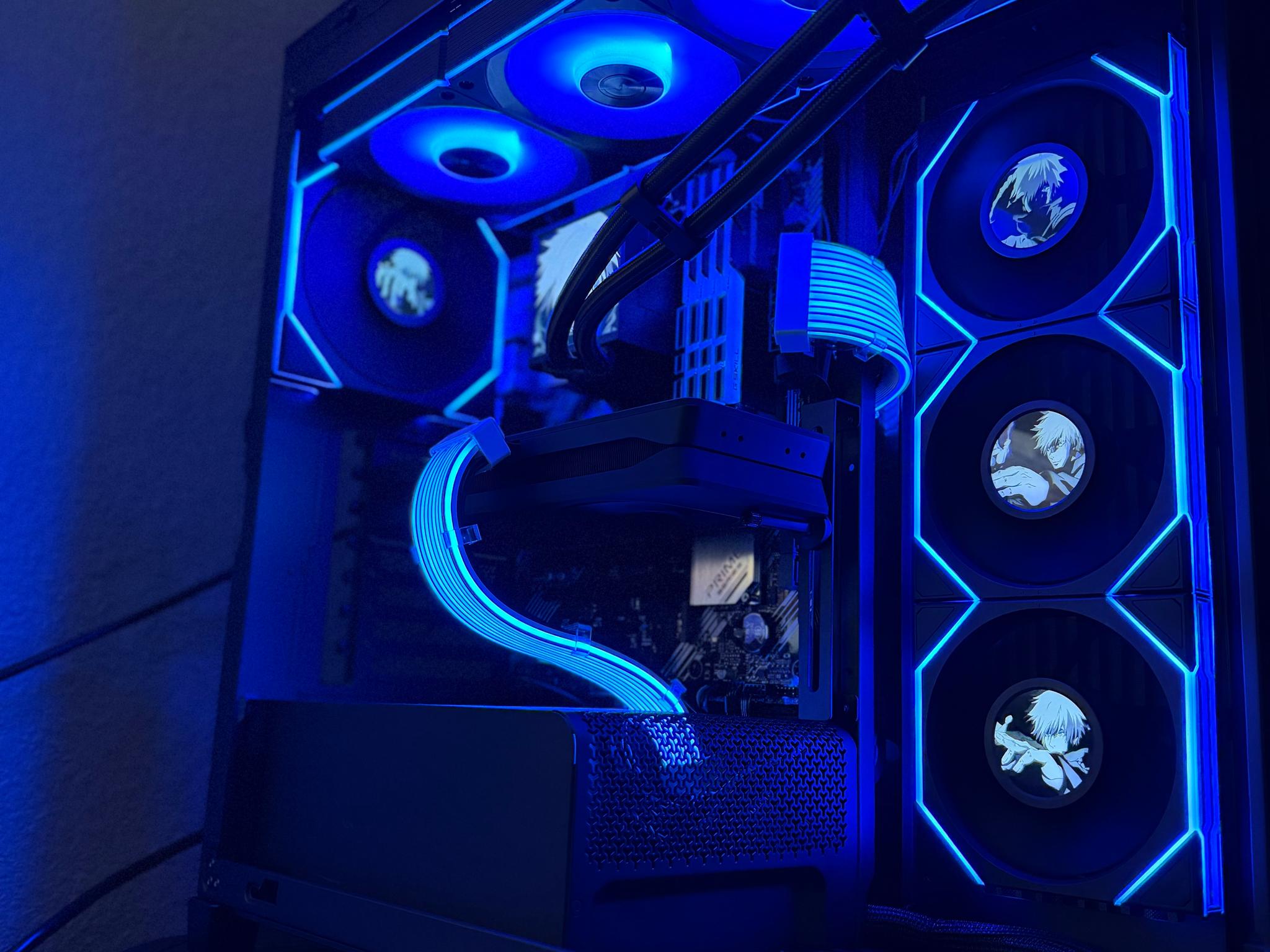 Premium Anime Showcase Gaming PC | Ryzen 5 5600X3D | Arc B580 12GB | 32GB RGB | 1TB Samsung | 360AIO