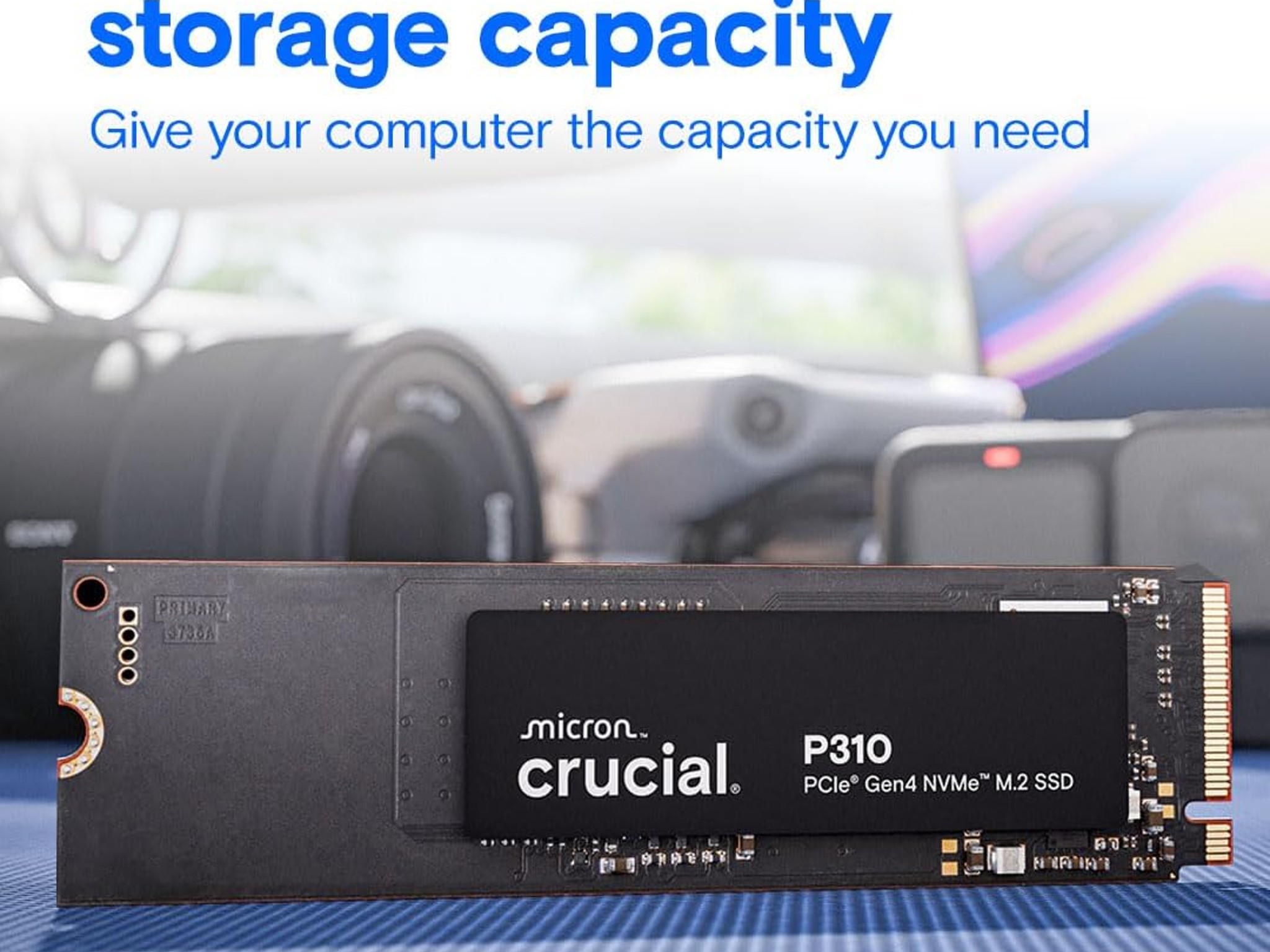 1TB P3 Plus Crucial NVME SSD