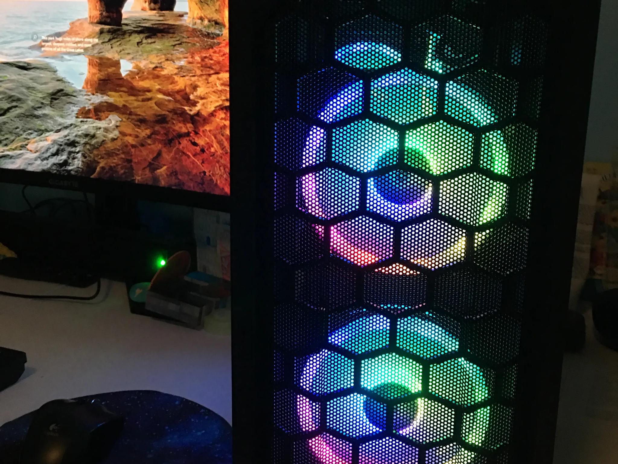 Great Gaming PC, RTX 3060Ti, i7 CPU, DDR4 16GB 3600, M.2 drive, SSD, HDD, mATX size