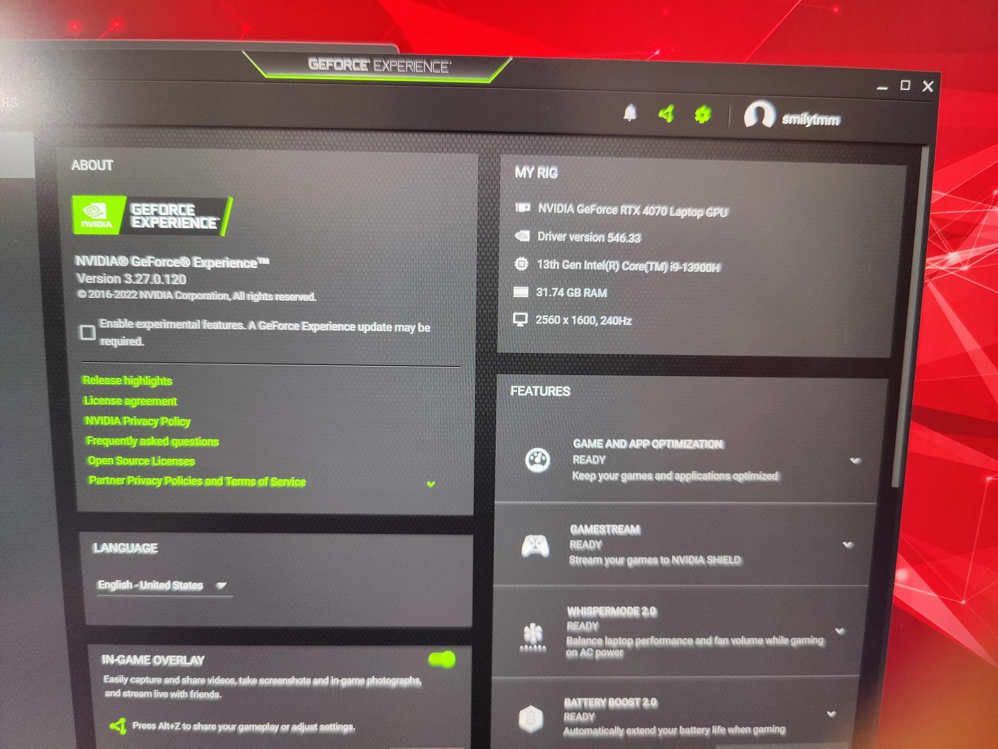 Origin EON16-SL RTX 4070