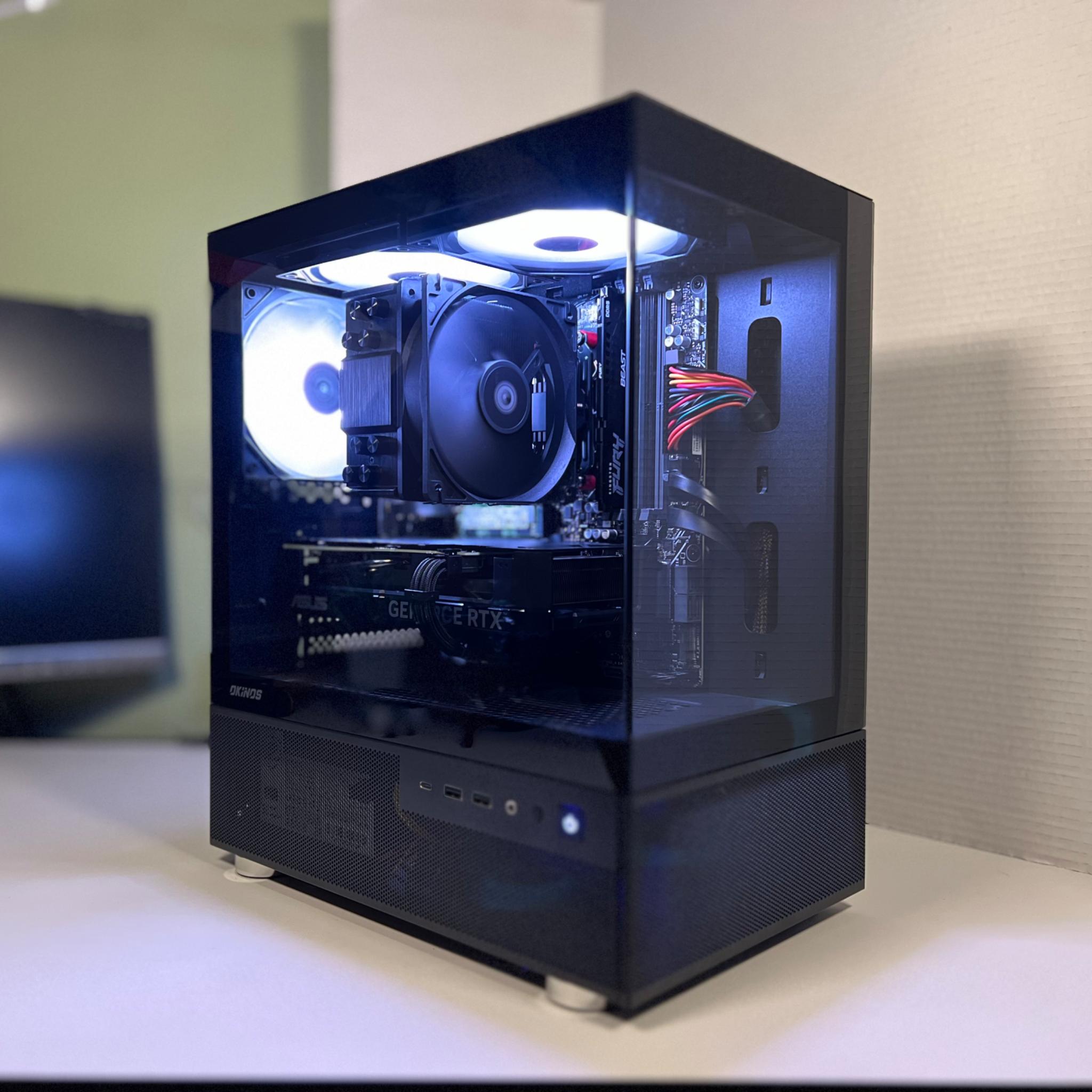 R5 7600 + 4060 Ti | 16GB DDR5 | 1TB NVMe | Minimalist Gaming PC