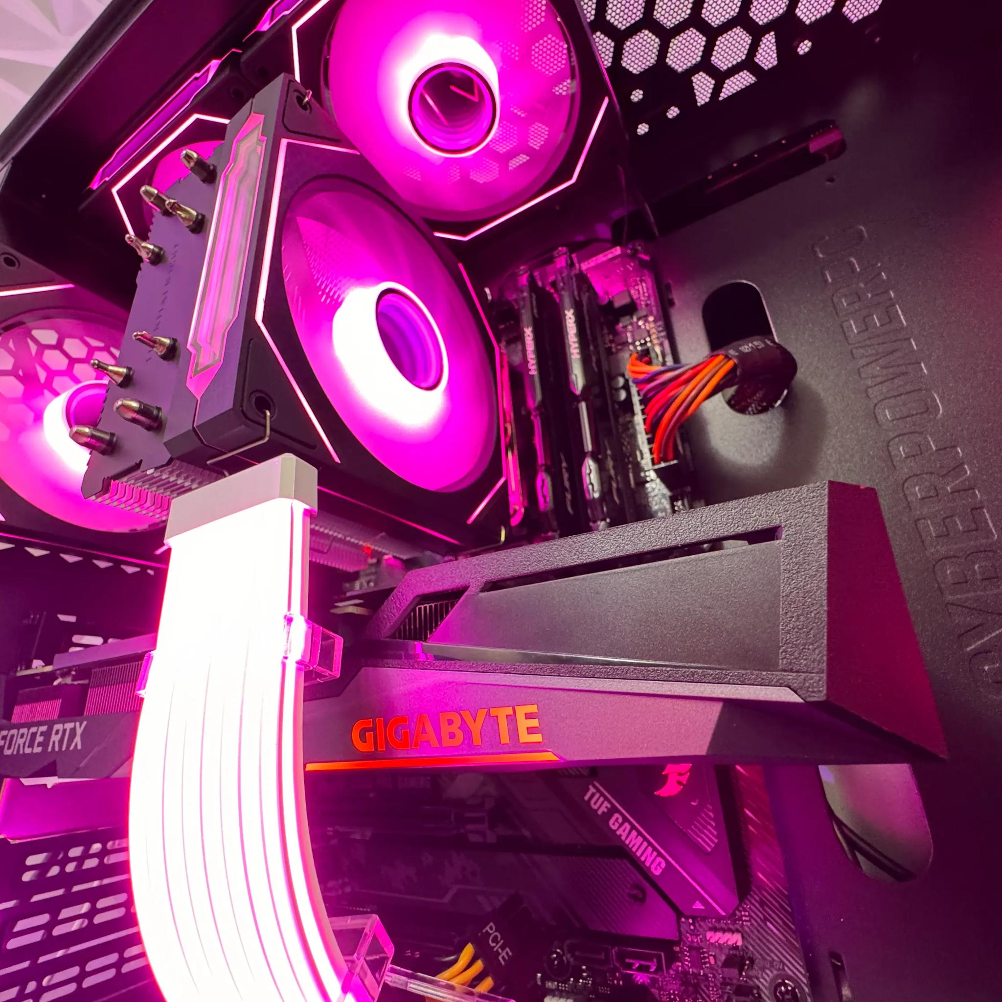 🩷🤍 Pure Aesthetic Gaming PC | i9-9900K | RTX 3060 Ti | 32GB RAM | 1TB SSD