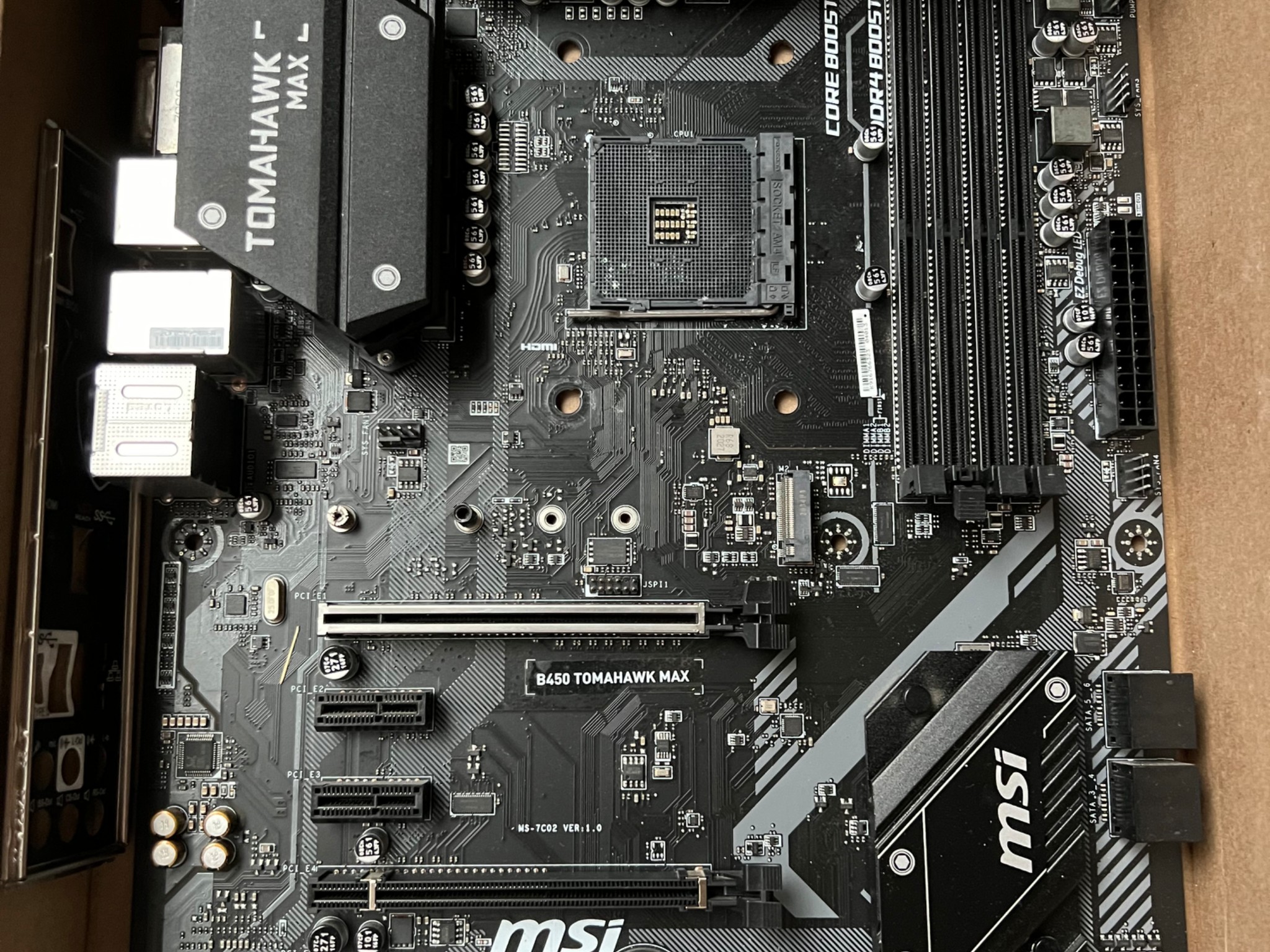 X570 and b450 motherboard for parts
