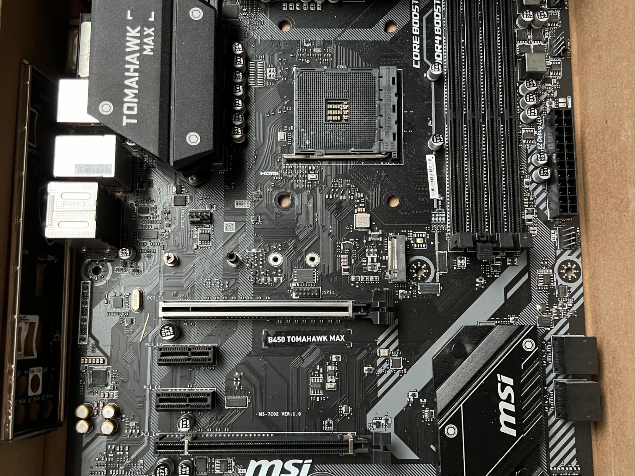 X570 and b450 motherboard for parts