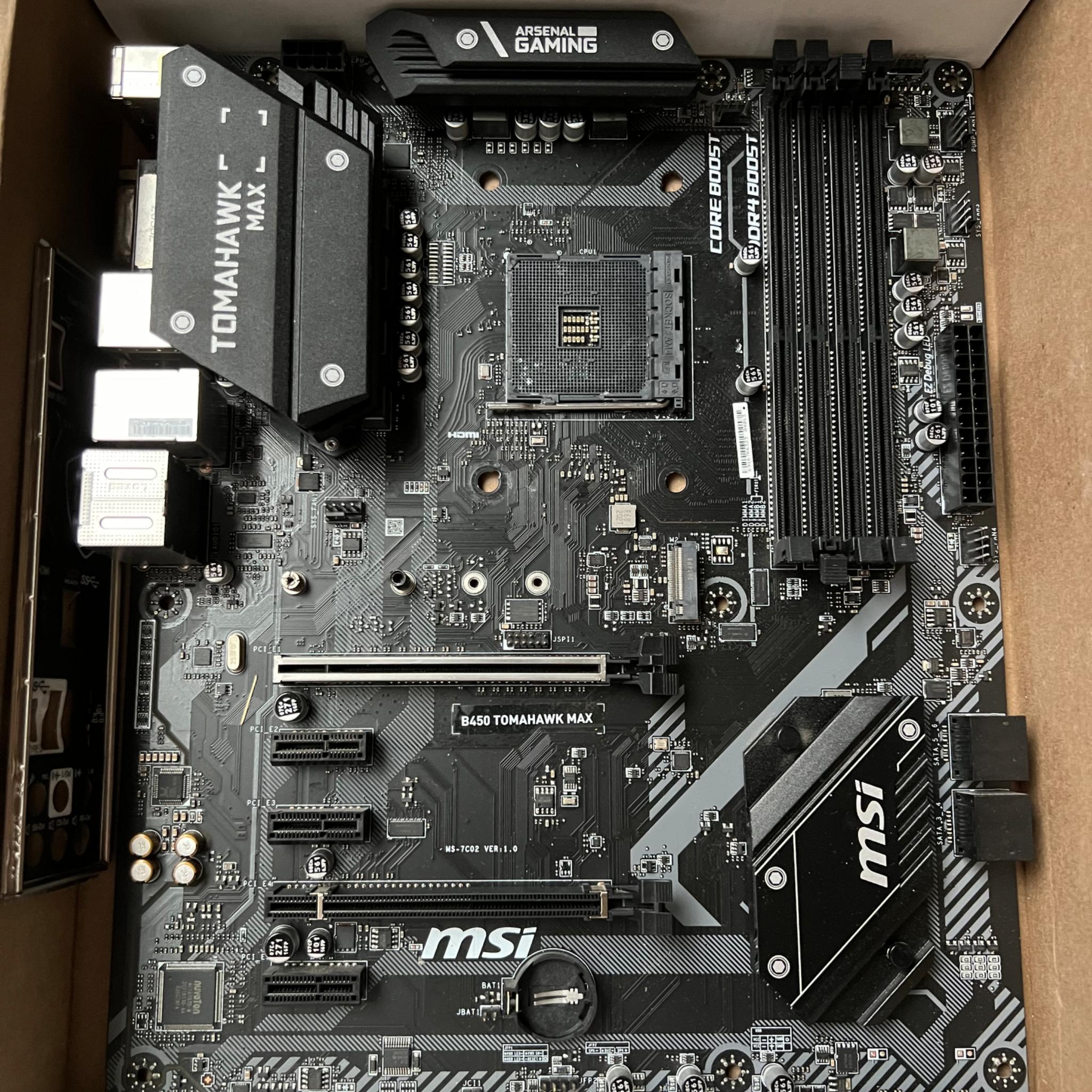 X570 and b450 motherboard for parts