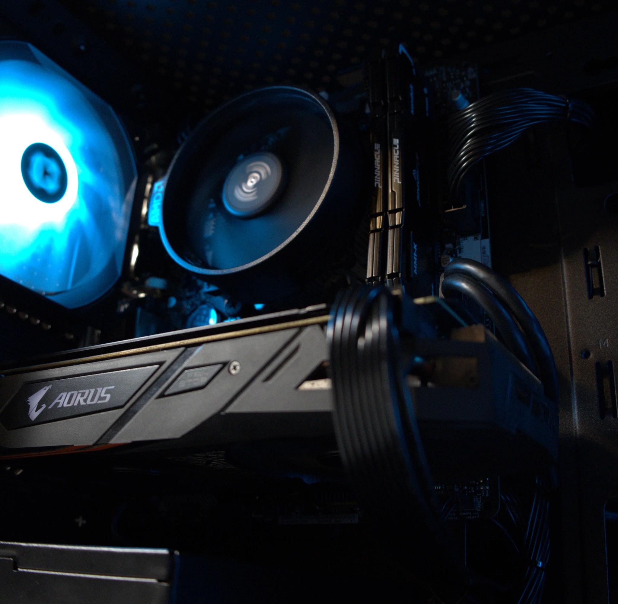 👽DARK HOLE👽 Gaming PC | AMD Ryzen 5 3600 | 16GB | RX 580 8GB | 512GB SSD | Win11 | Wi-Fi