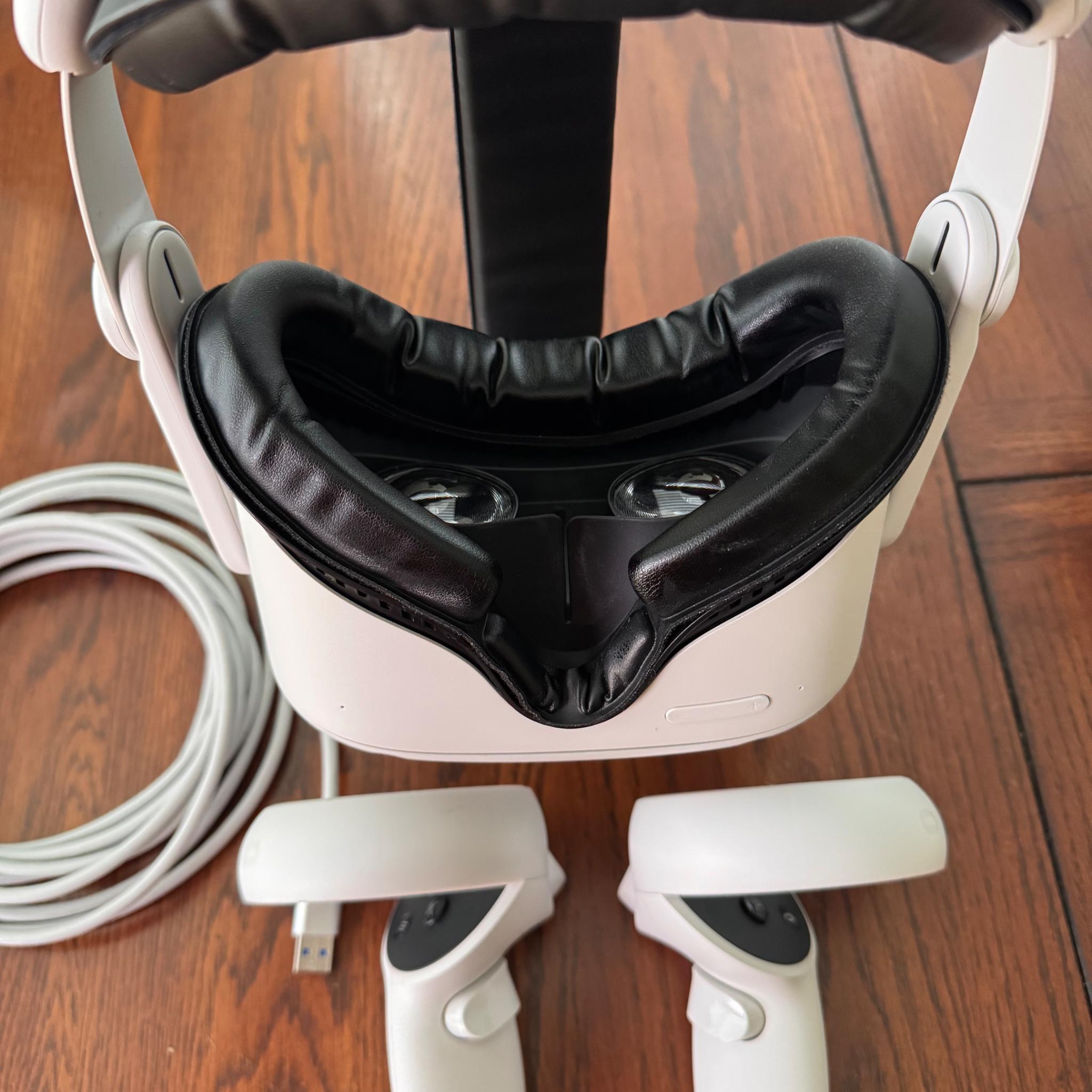 Meta Oculus Quest 2 | New Head strap | USB C Link Cable For PC